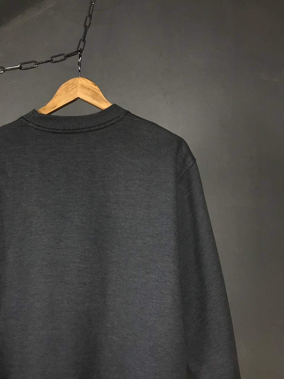 Nike × Vintage Nike swoosh streetwear vintage gray sweatshirt Size US XL / EU 56 / 4 - 6 Thumbnail