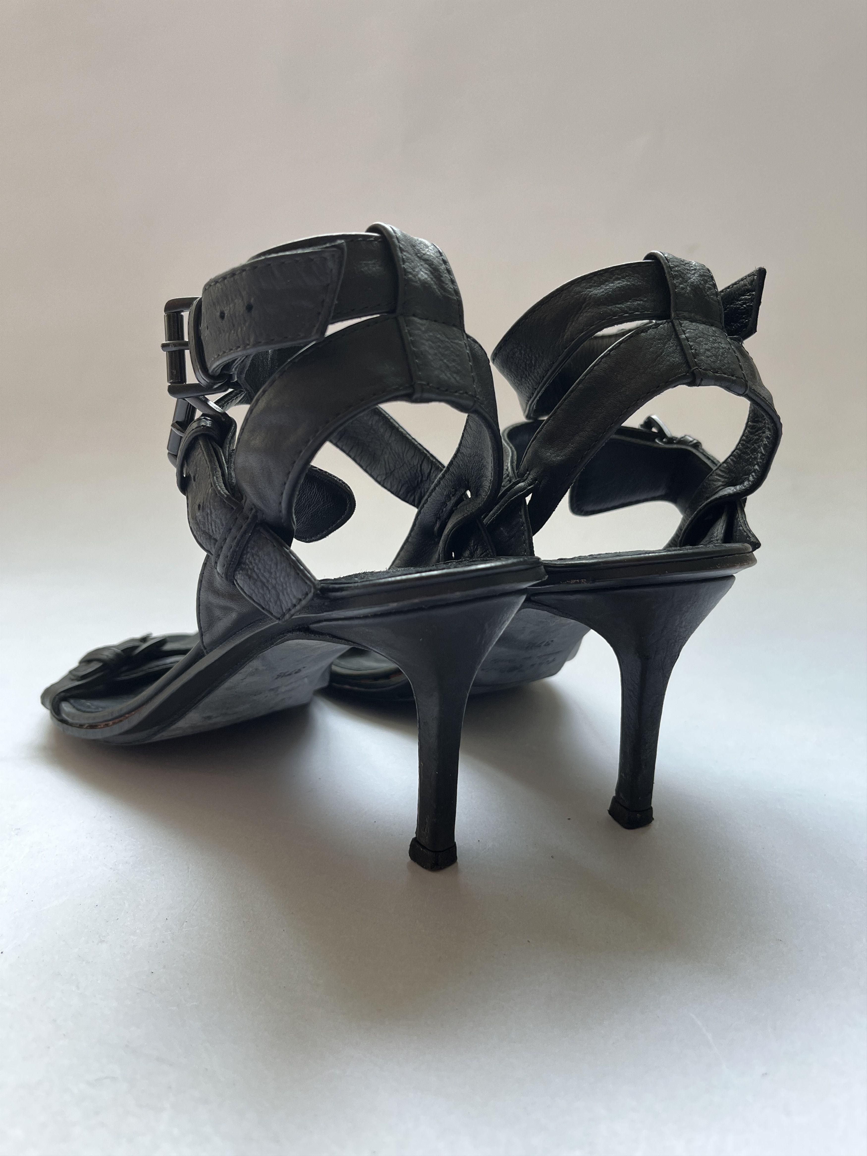 Ann Demeulemeester ⚡️QUICK SALE⚡️Ann Demeulemeester Black High Heel Sandals Size US 7.5 / IT 37.5 - 3 Thumbnail