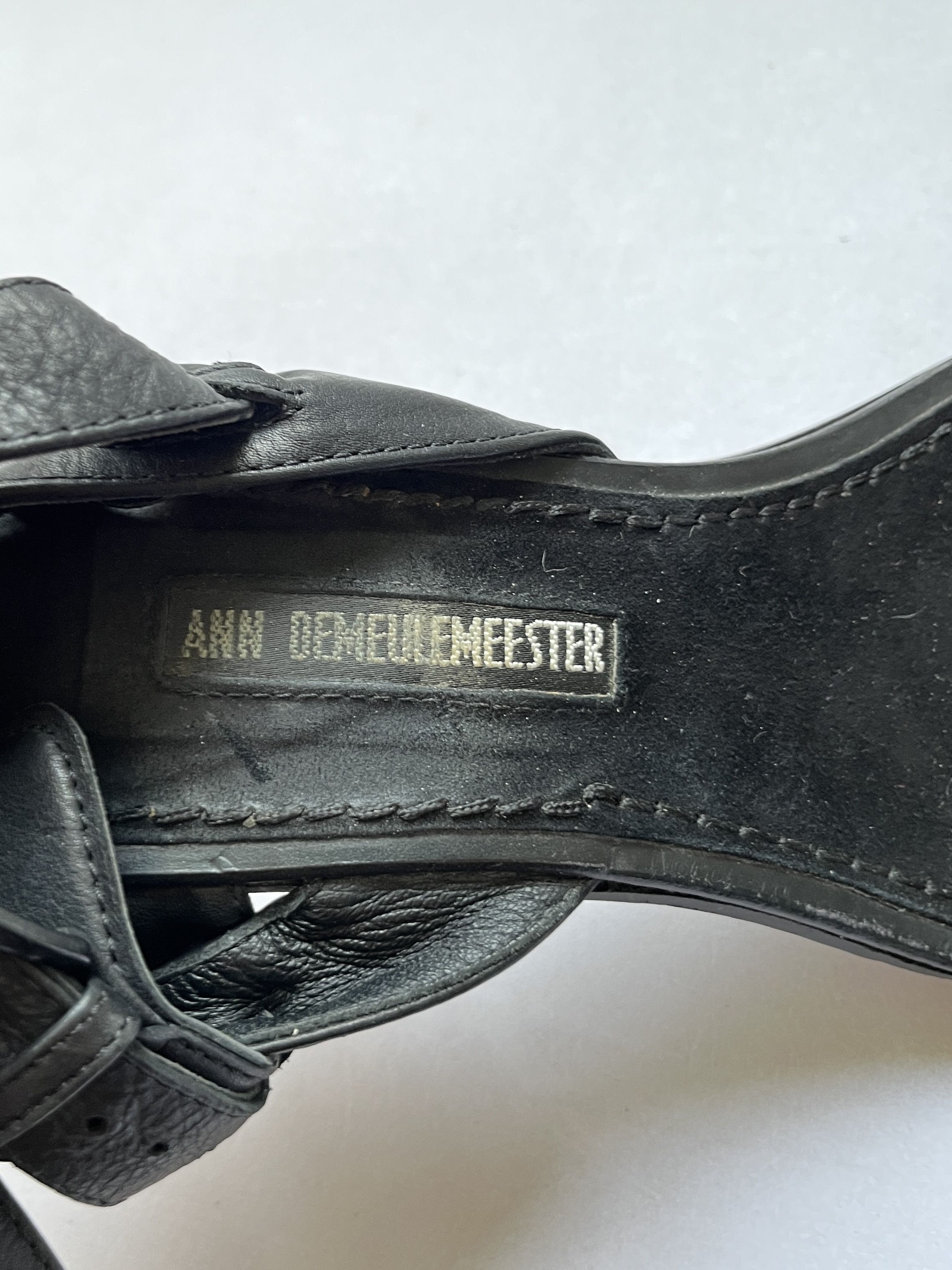 Ann Demeulemeester ⚡️QUICK SALE⚡️Ann Demeulemeester Black High Heel Sandals Size US 7.5 / IT 37.5 - 7 Thumbnail