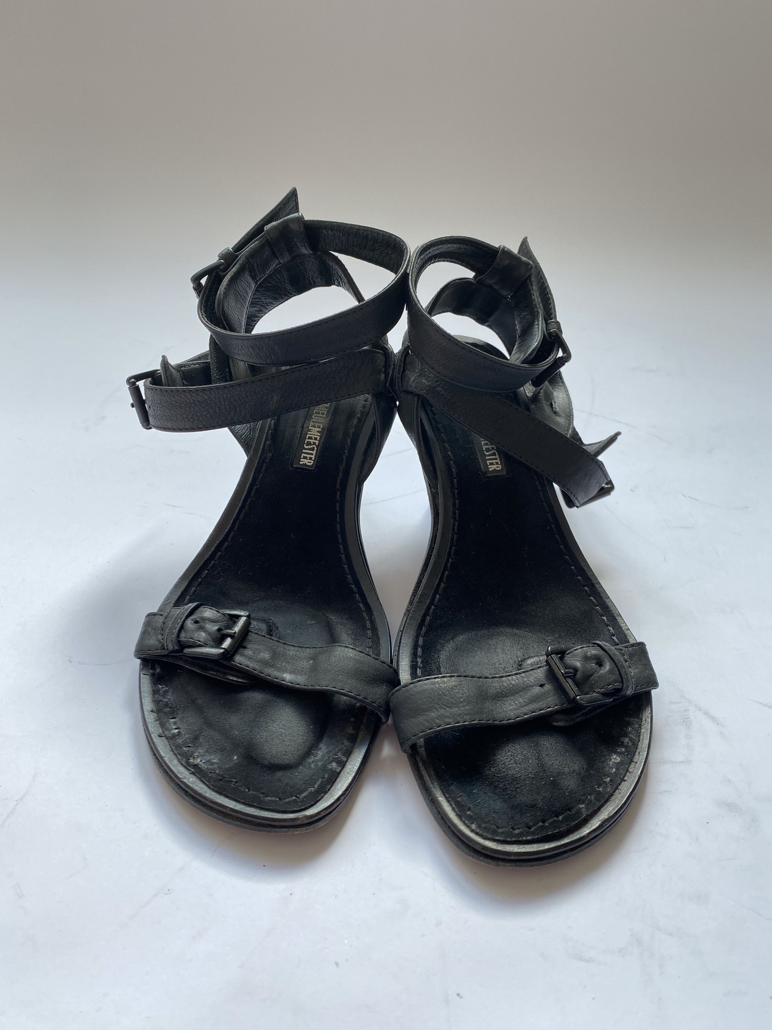 Ann Demeulemeester ⚡️QUICK SALE⚡️Ann Demeulemeester Black High Heel Sandals Size US 7.5 / IT 37.5 - 6 Thumbnail