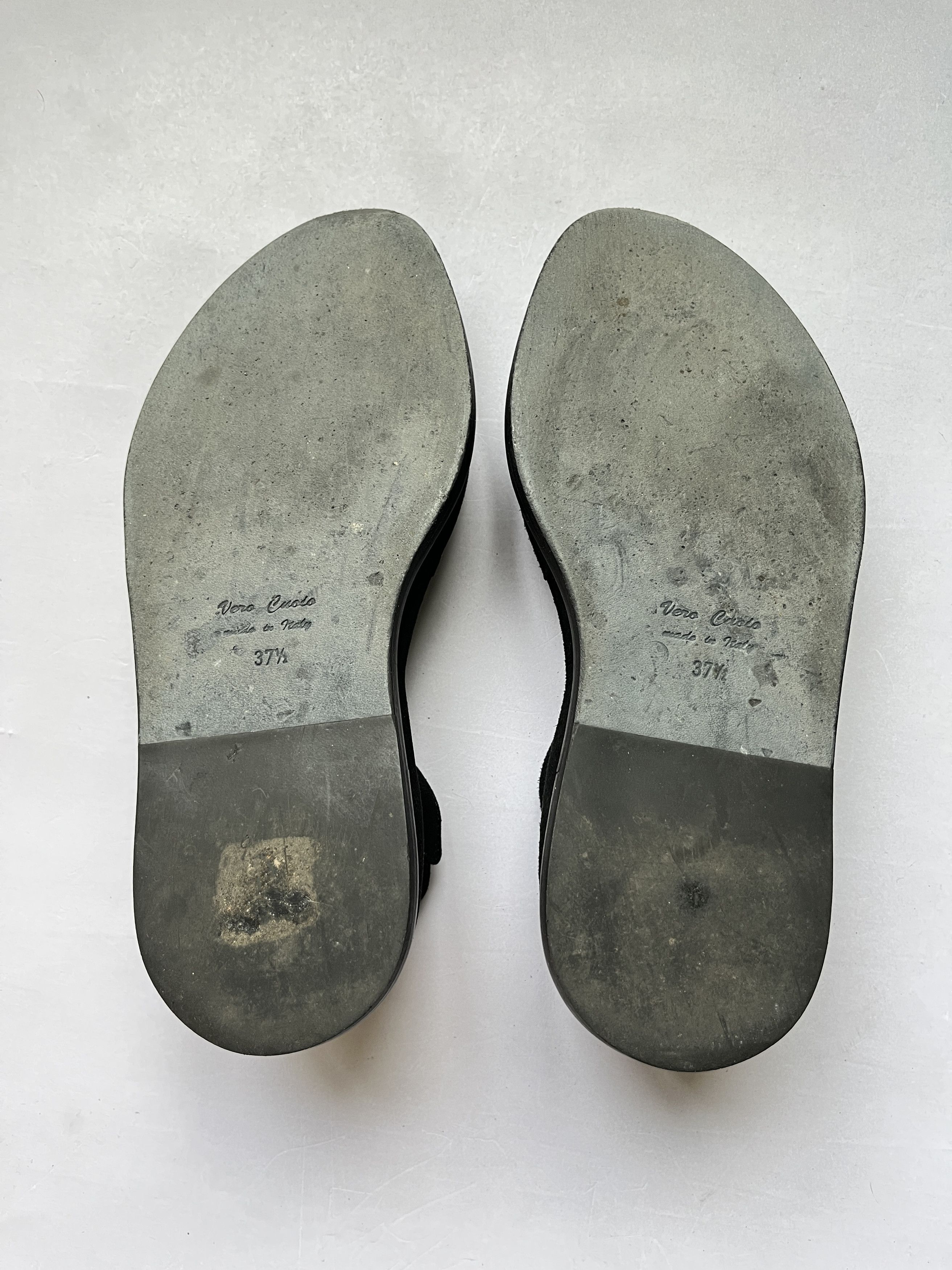 Ann Demeulemeester ⚡️QUICK SALE⚡️Ann Demeulemeester Black Suede Sandals Size US 7.5 / IT 37.5 - 10 Thumbnail