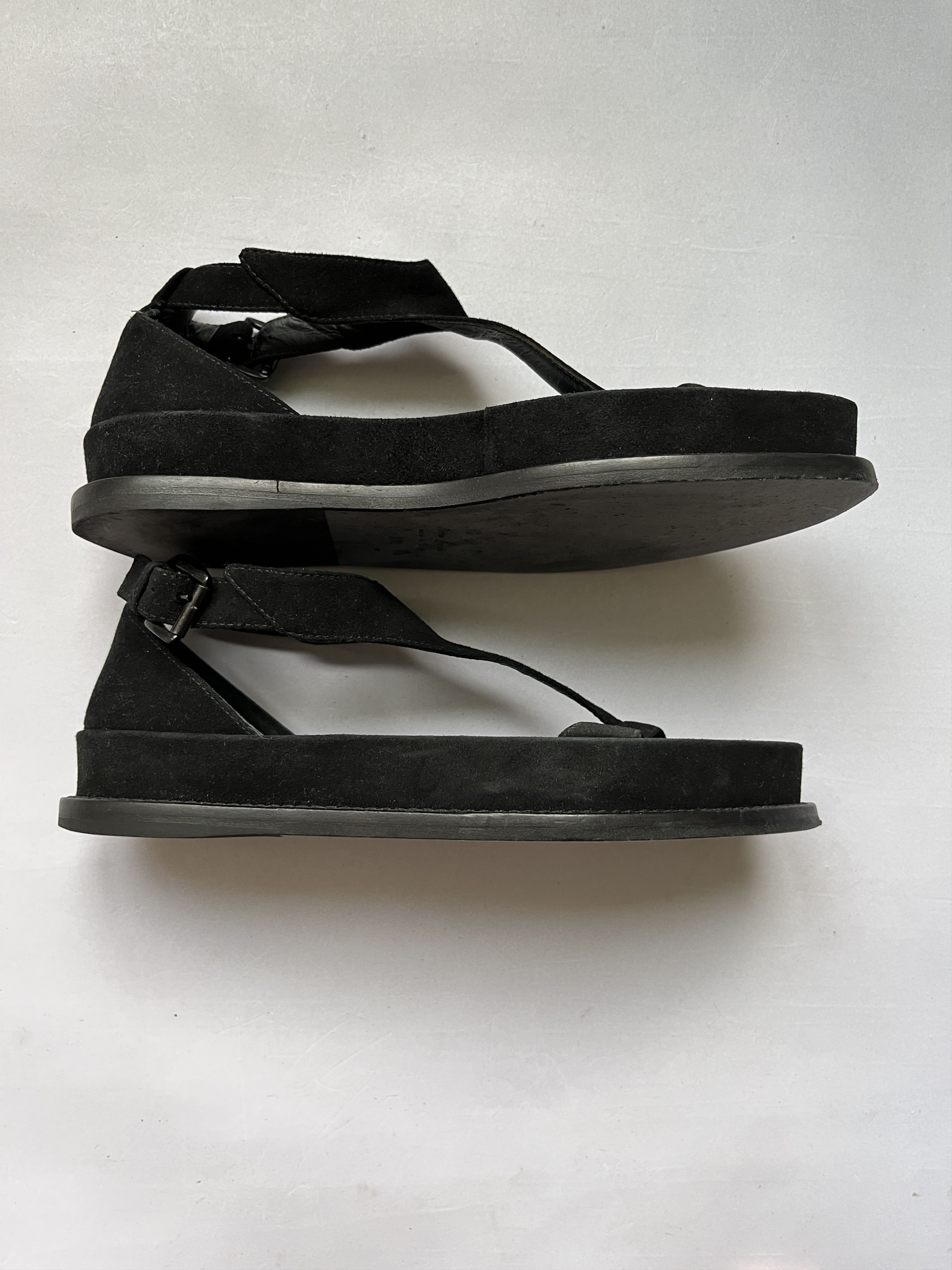Ann Demeulemeester ⚡️QUICK SALE⚡️Ann Demeulemeester Black Suede Sandals Size US 7.5 / IT 37.5 - 6 Thumbnail