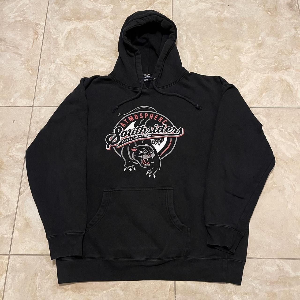 Rap Tees × Streetwear × Vintage Y2K VINTAGE RAPPER ATMOSPHERE HOODIE ...