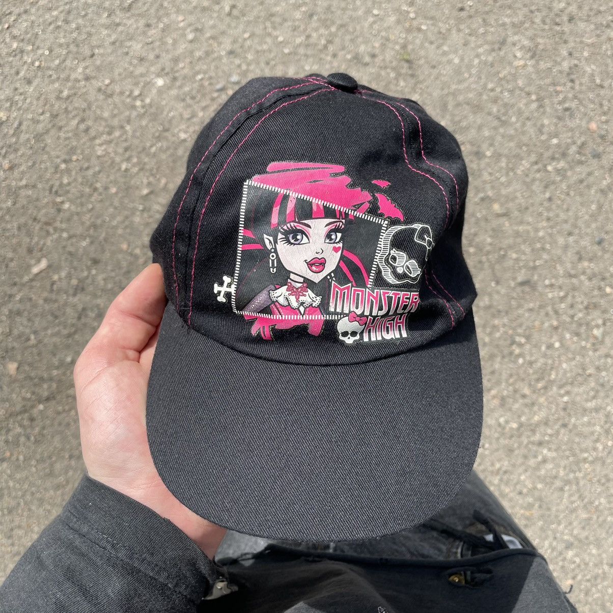 Vintage Vintage Y2K Monster High Graphic Cap Hat Streetwear Rave OS Size ONE SIZE - 2 Thumbnail