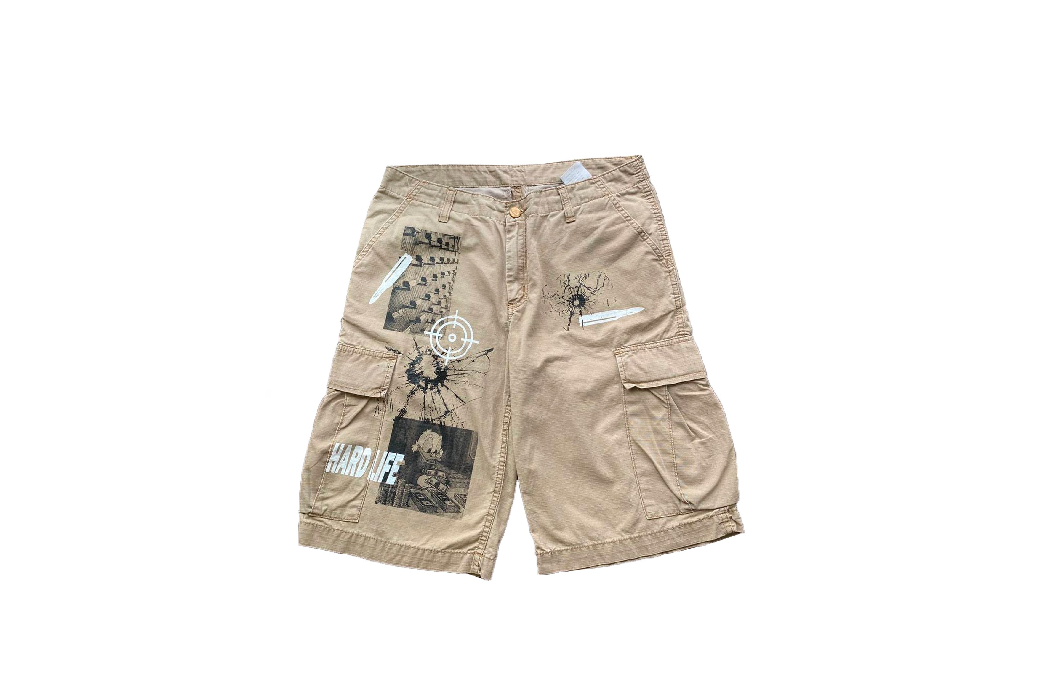 Carhartt Vintage Carhartt Custom Cargo Bermuda Shorts Size 29" - 2 Thumbnail