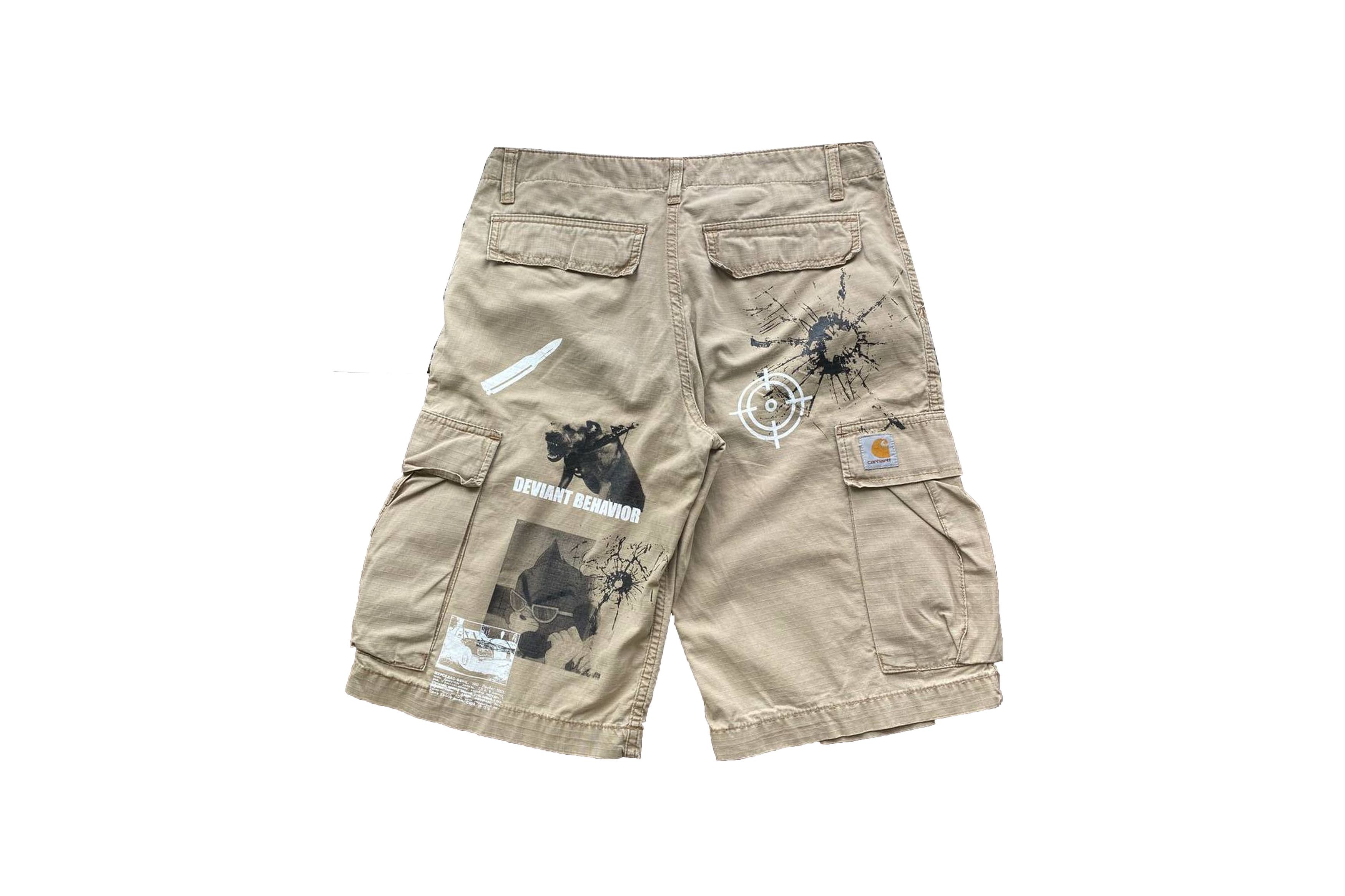 Carhartt Vintage Carhartt Custom Cargo Bermuda Shorts Size 29" - 1 Thumbnail