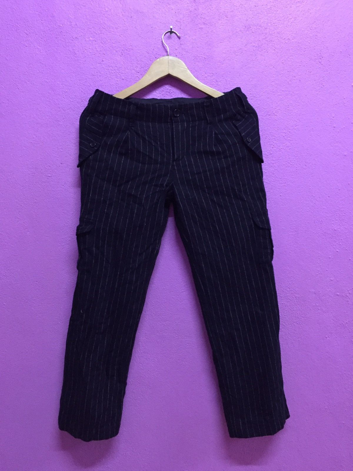 Uniqlo Uniqlo Stripe Pants Size US 32 / EU 48 - 1 Thumbnail
