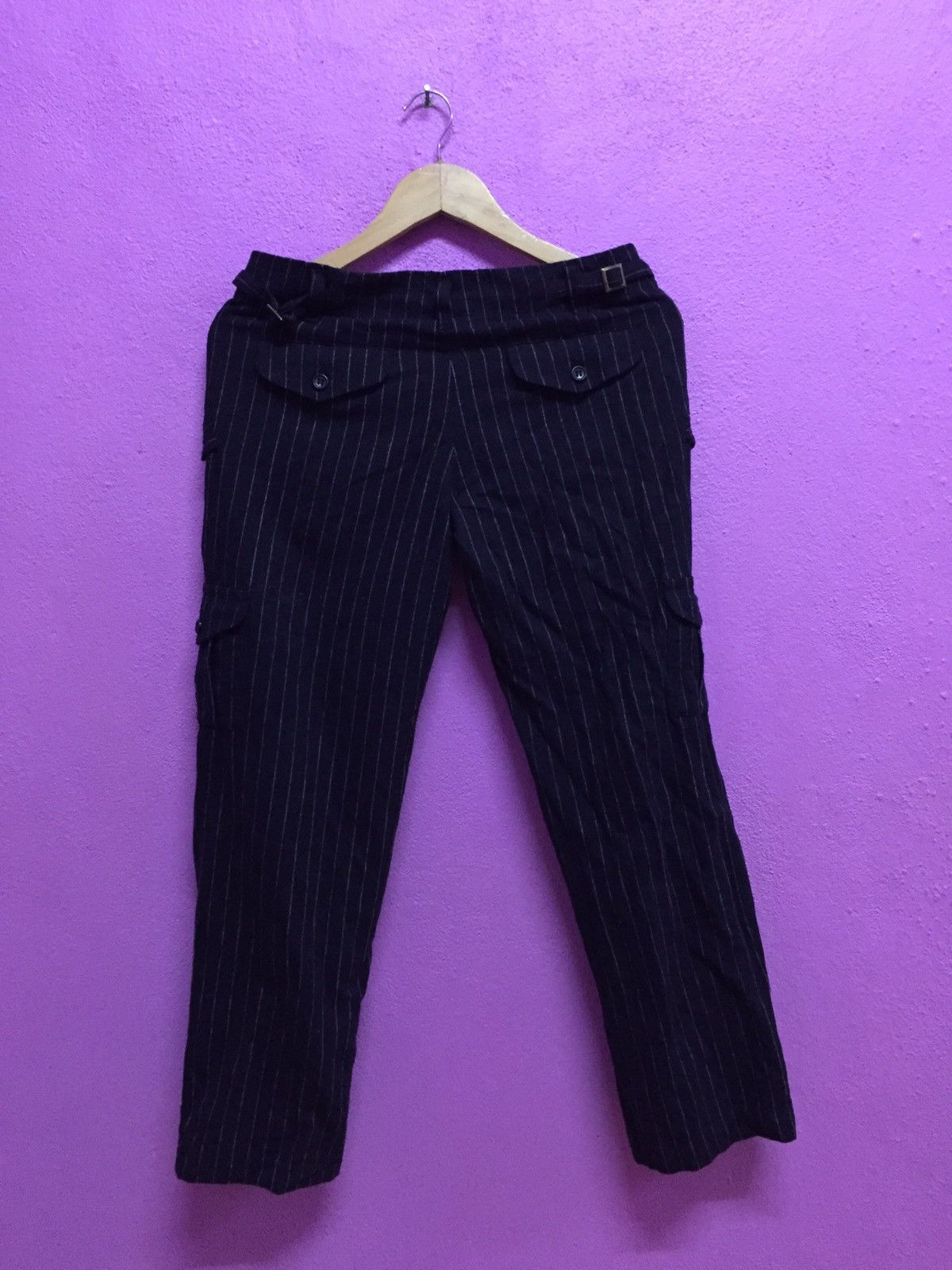 Uniqlo Uniqlo Stripe Pants Size US 32 / EU 48 - 2 Thumbnail
