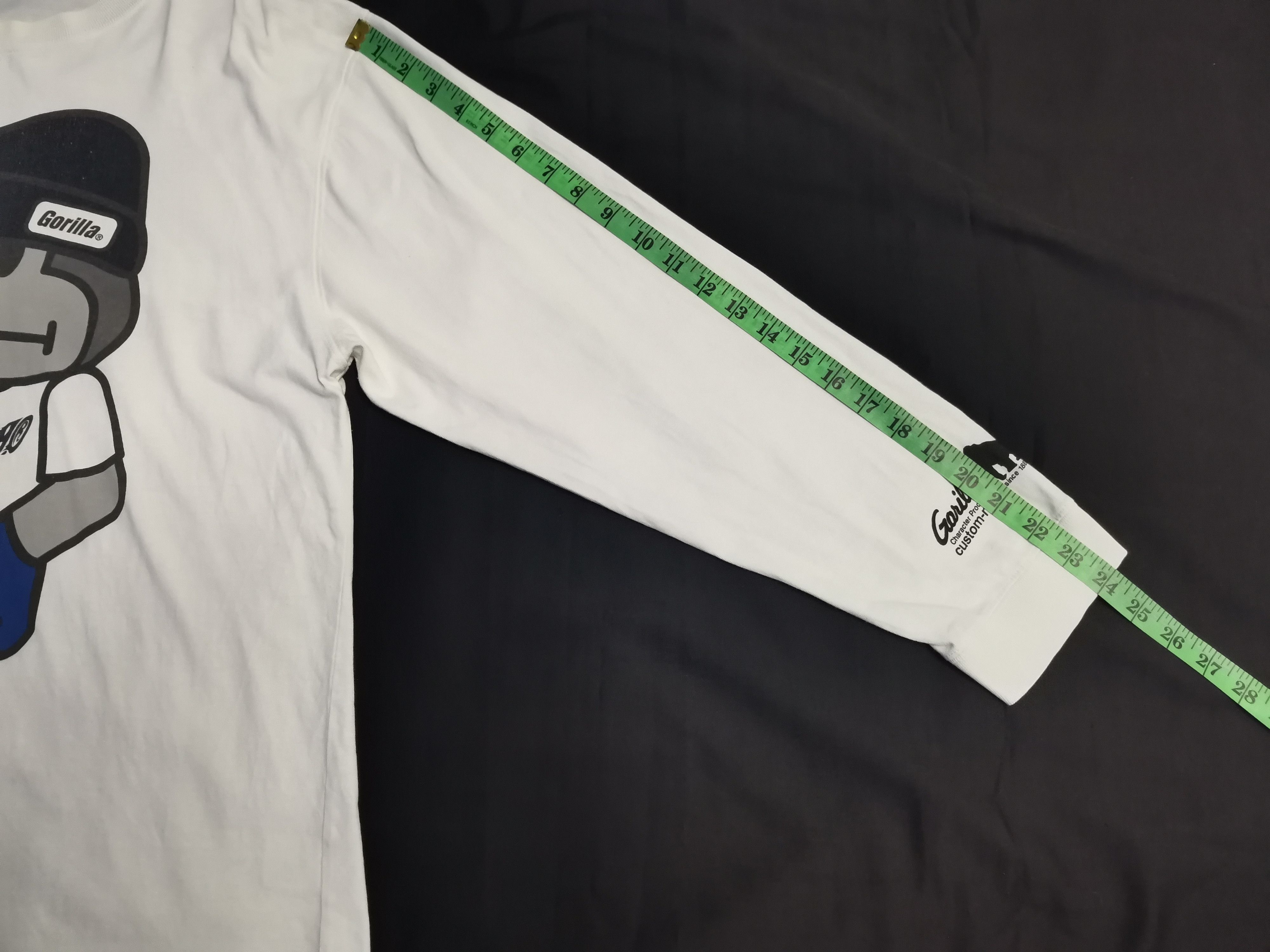 Japanese Brand Vintage Gorilla Hip Hop Japan Brand Long Sleeve Bape Nigo Size US L / EU 52-54 / 3 - 6 Thumbnail