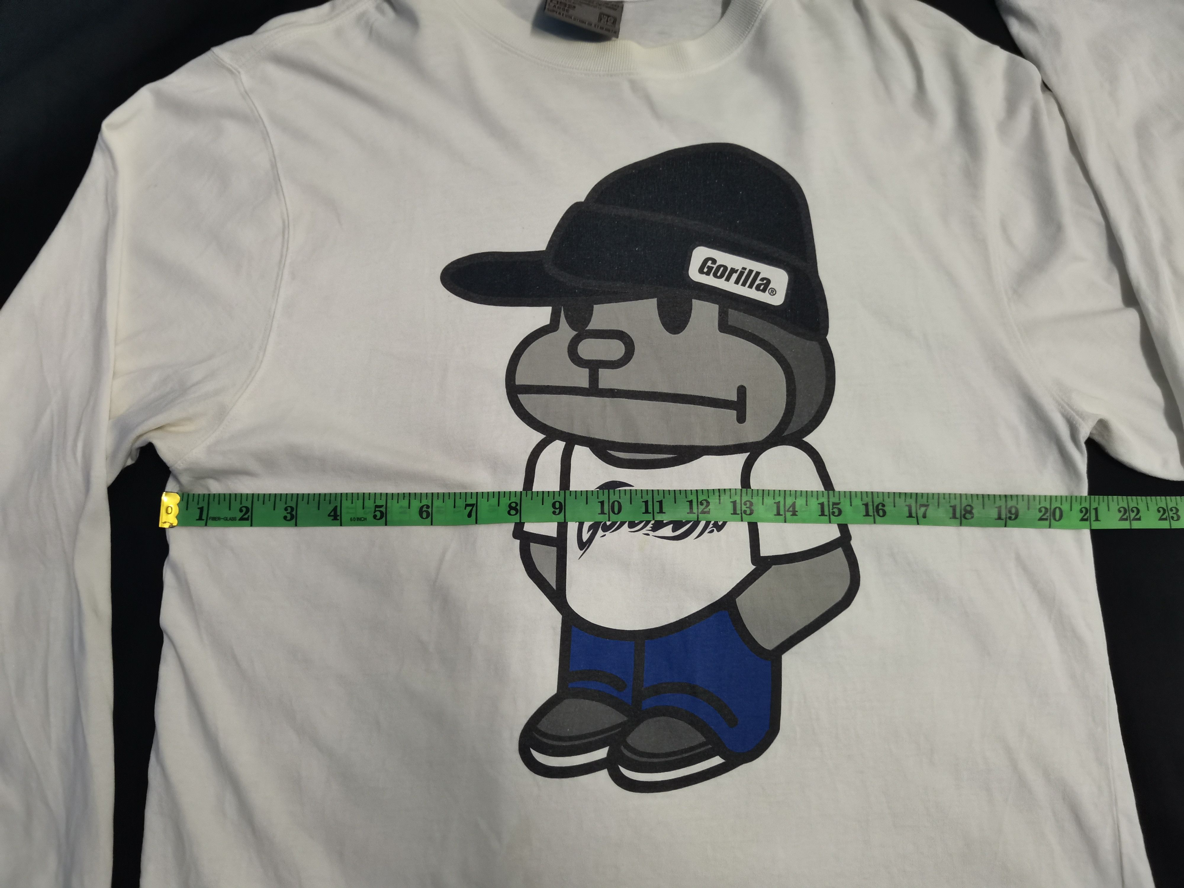 Japanese Brand Vintage Gorilla Hip Hop Japan Brand Long Sleeve Bape Nigo Size US L / EU 52-54 / 3 - 8 Thumbnail