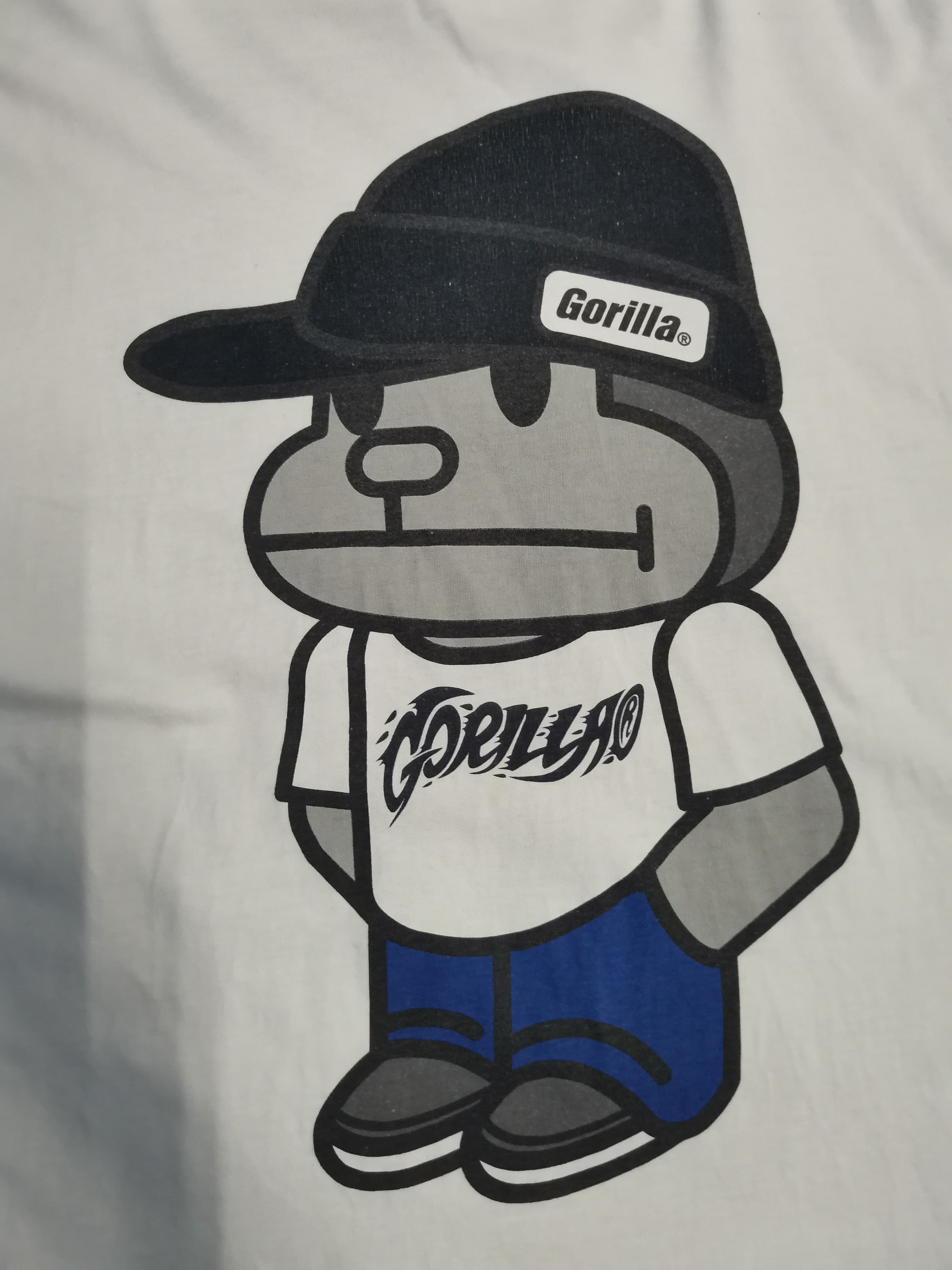 Japanese Brand Vintage Gorilla Hip Hop Japan Brand Long Sleeve Bape Nigo Size US L / EU 52-54 / 3 - 1 Thumbnail