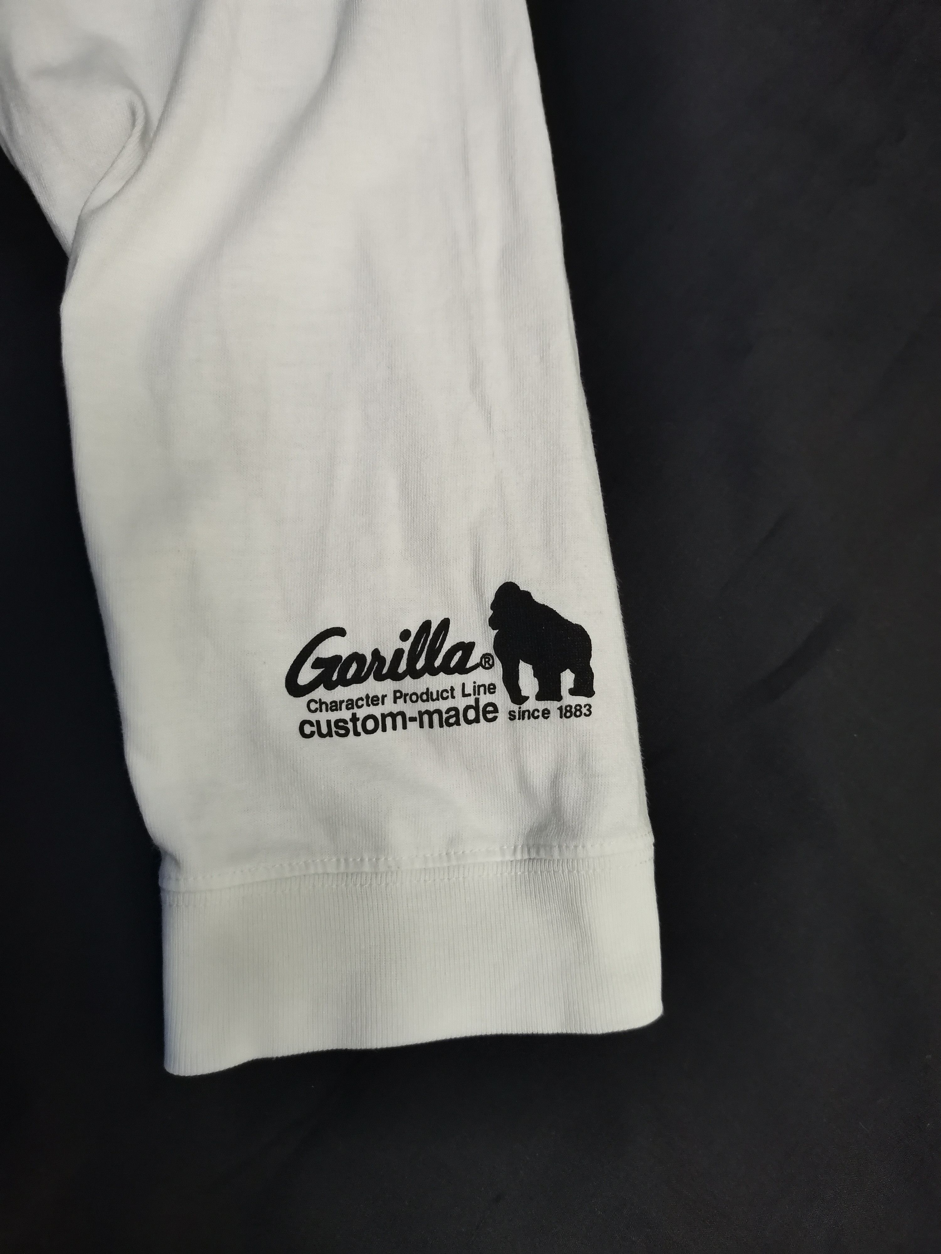 Japanese Brand Vintage Gorilla Hip Hop Japan Brand Long Sleeve Bape Nigo Size US L / EU 52-54 / 3 - 5 Thumbnail