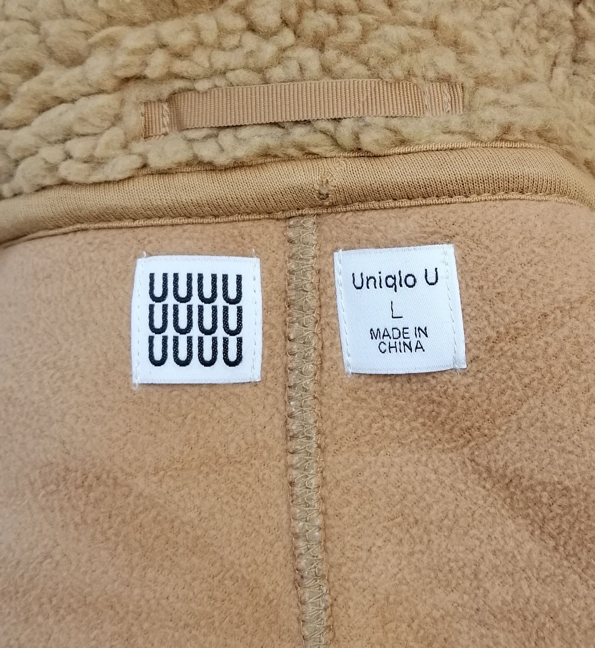 Uniqlo Uniqlo UUU Deep Pile Fleece Jacket Size L / US 10 / IT 46 - 14 Thumbnail