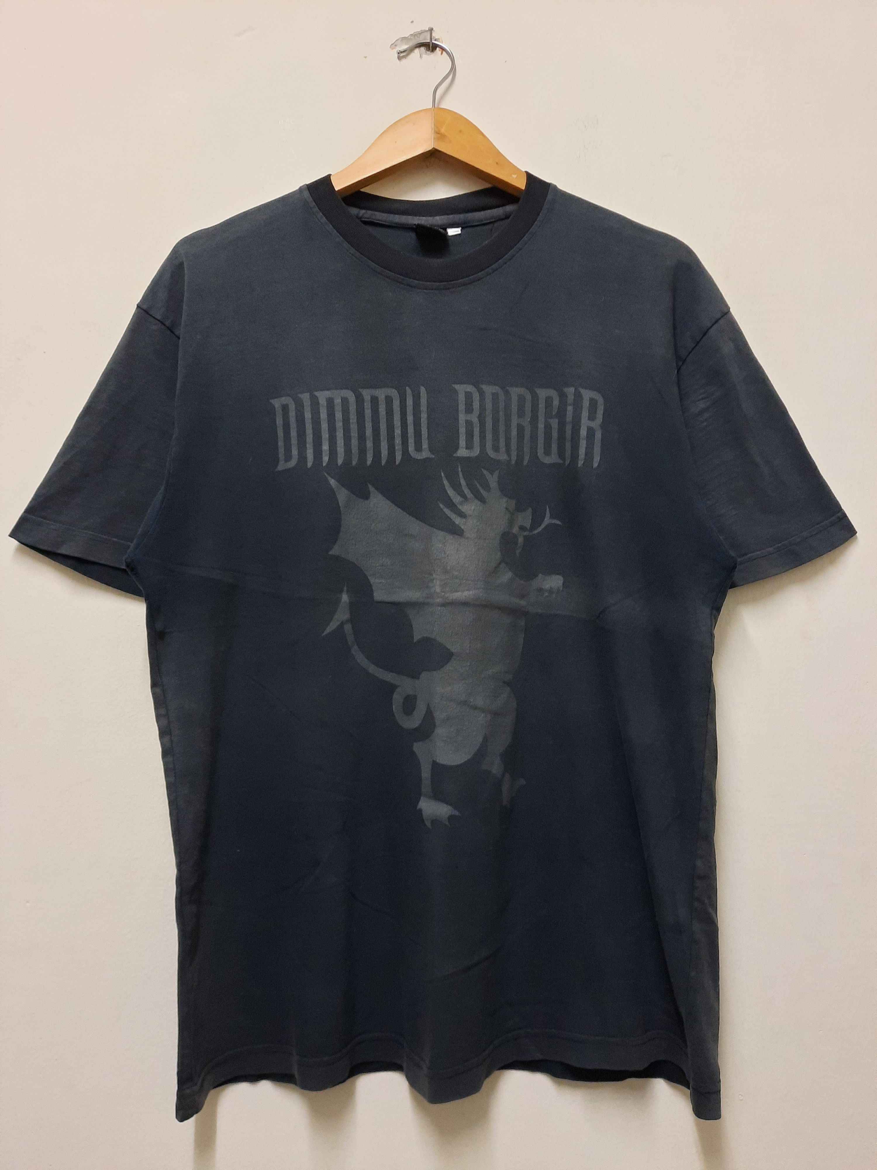 Band Tees VINTAGE DIMMU BORGIR BAND TEE FADED DISTRESSED Size US M / EU 48-50 / 2 - 1 Thumbnail