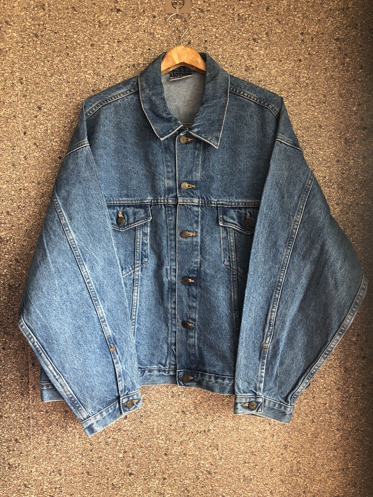 Nike ACG × The Rolling Stones × Vintage Vintage 1995 Denim Jacket NIKE ACG ROLLING STONES TOUR Size US XL / EU 56 / 4 - 3 Thumbnail
