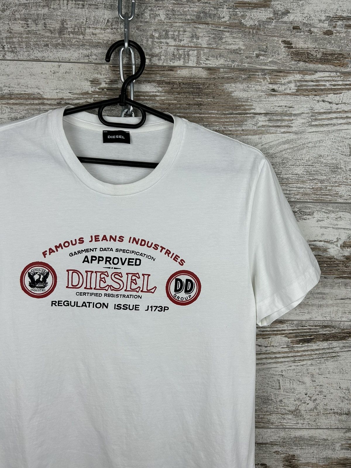 Diesel × Vintage Mens Vintage Diesel T Shirt streetwear tee y2k Size US M / EU 48-50 / 2 - 2 Thumbnail