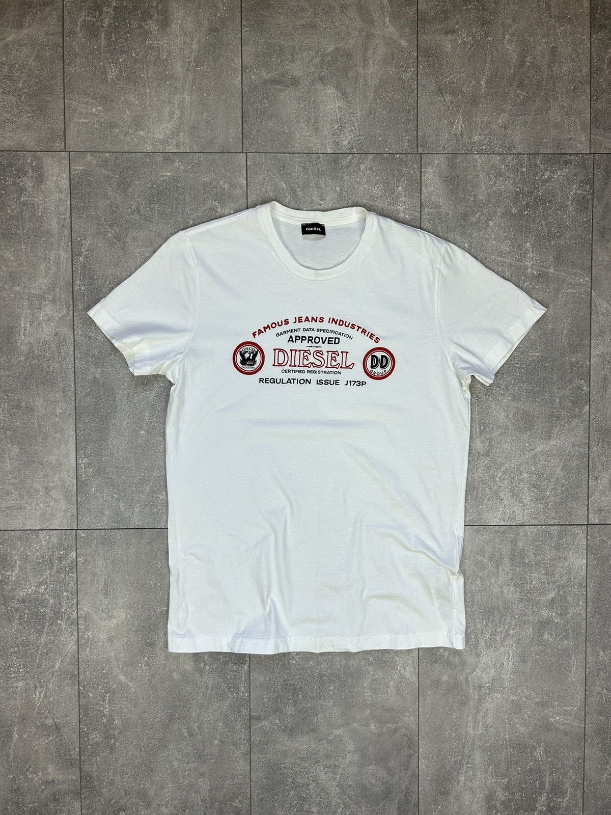 Diesel × Vintage Mens Vintage Diesel T Shirt streetwear tee y2k Size US M / EU 48-50 / 2 - 9 Thumbnail