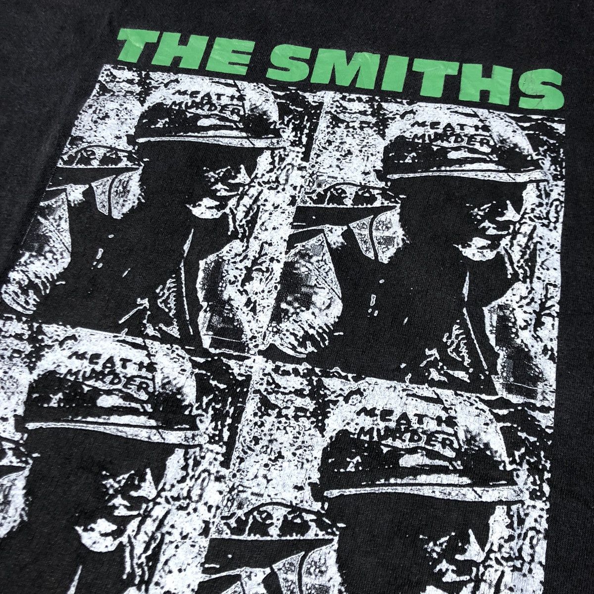 Band Tees Trashed Faded The Smiths Meat is Murder Tee Size US M / EU 48-50 / 2 - 2 Thumbnail