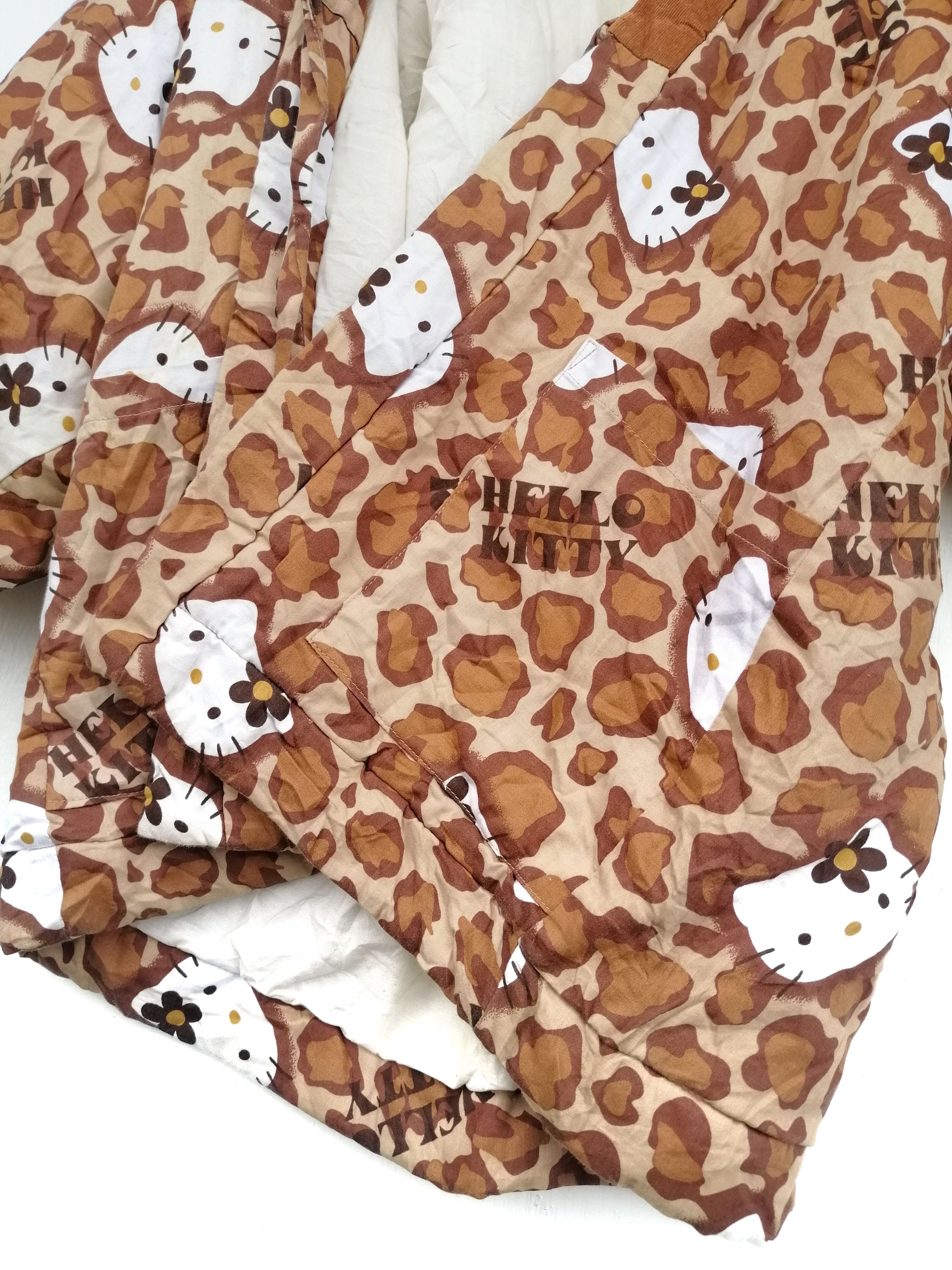 Japanese Brand Vintage Hello Kitty Japanese Noragi Kimono Jacket Size M / US 6-8 / IT 42-44 - 12 Thumbnail