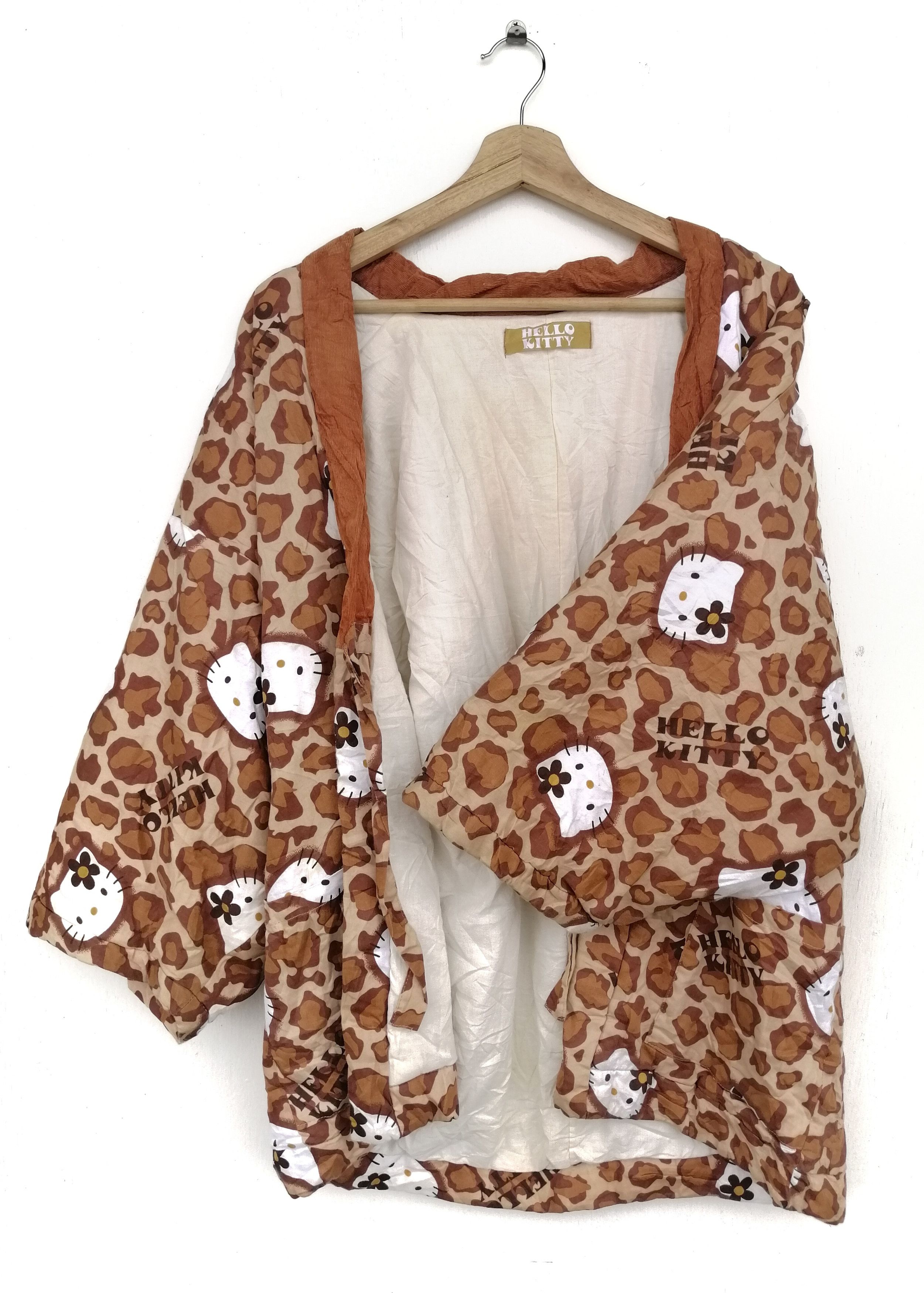 Japanese Brand Vintage Hello Kitty Japanese Noragi Kimono Jacket Size M / US 6-8 / IT 42-44 - 10 Thumbnail