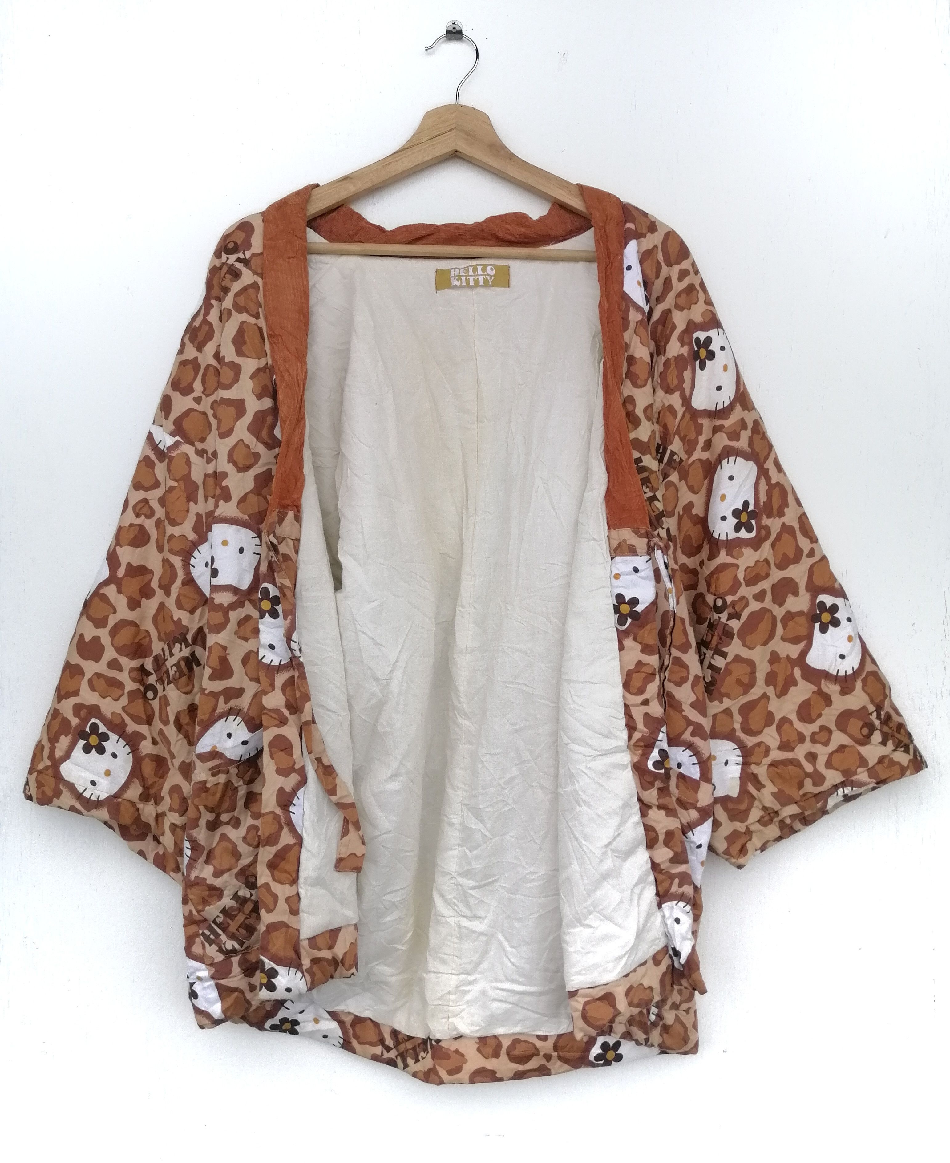 Japanese Brand Vintage Hello Kitty Japanese Noragi Kimono Jacket Size M / US 6-8 / IT 42-44 - 11 Thumbnail