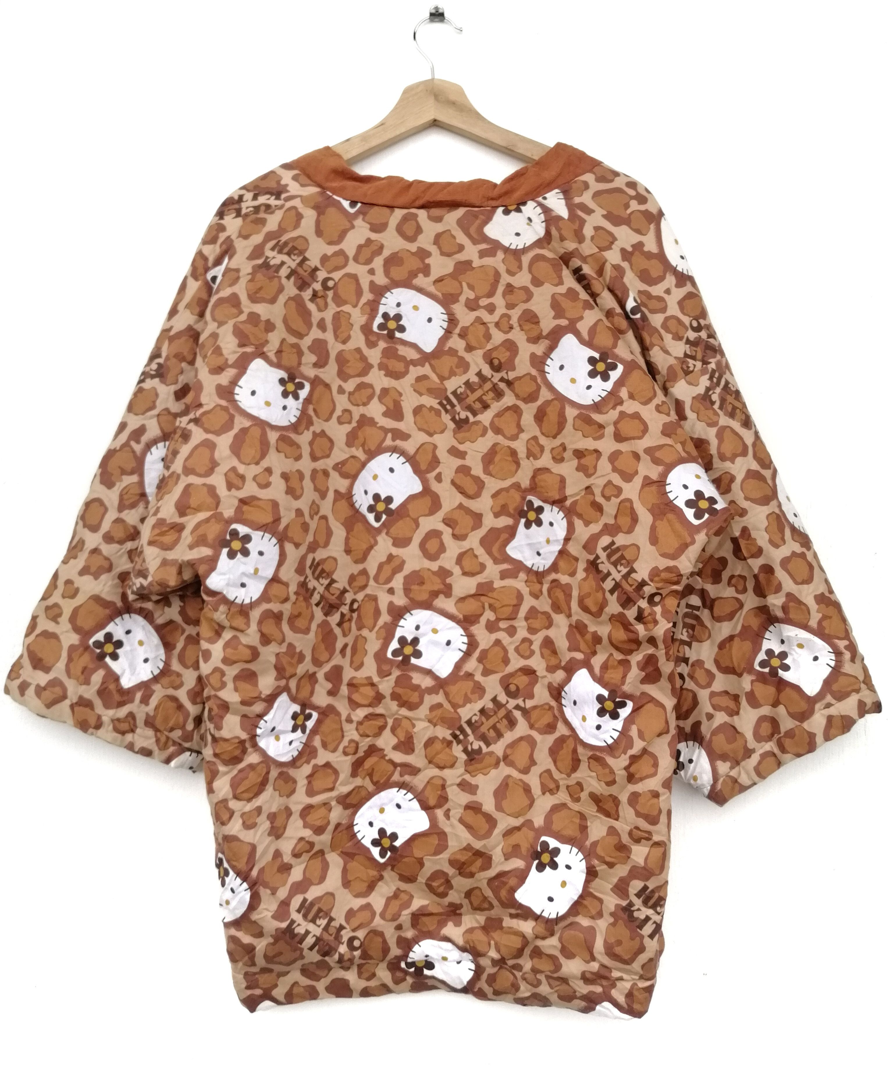 Japanese Brand Vintage Hello Kitty Japanese Noragi Kimono Jacket Size M / US 6-8 / IT 42-44 - 7 Thumbnail
