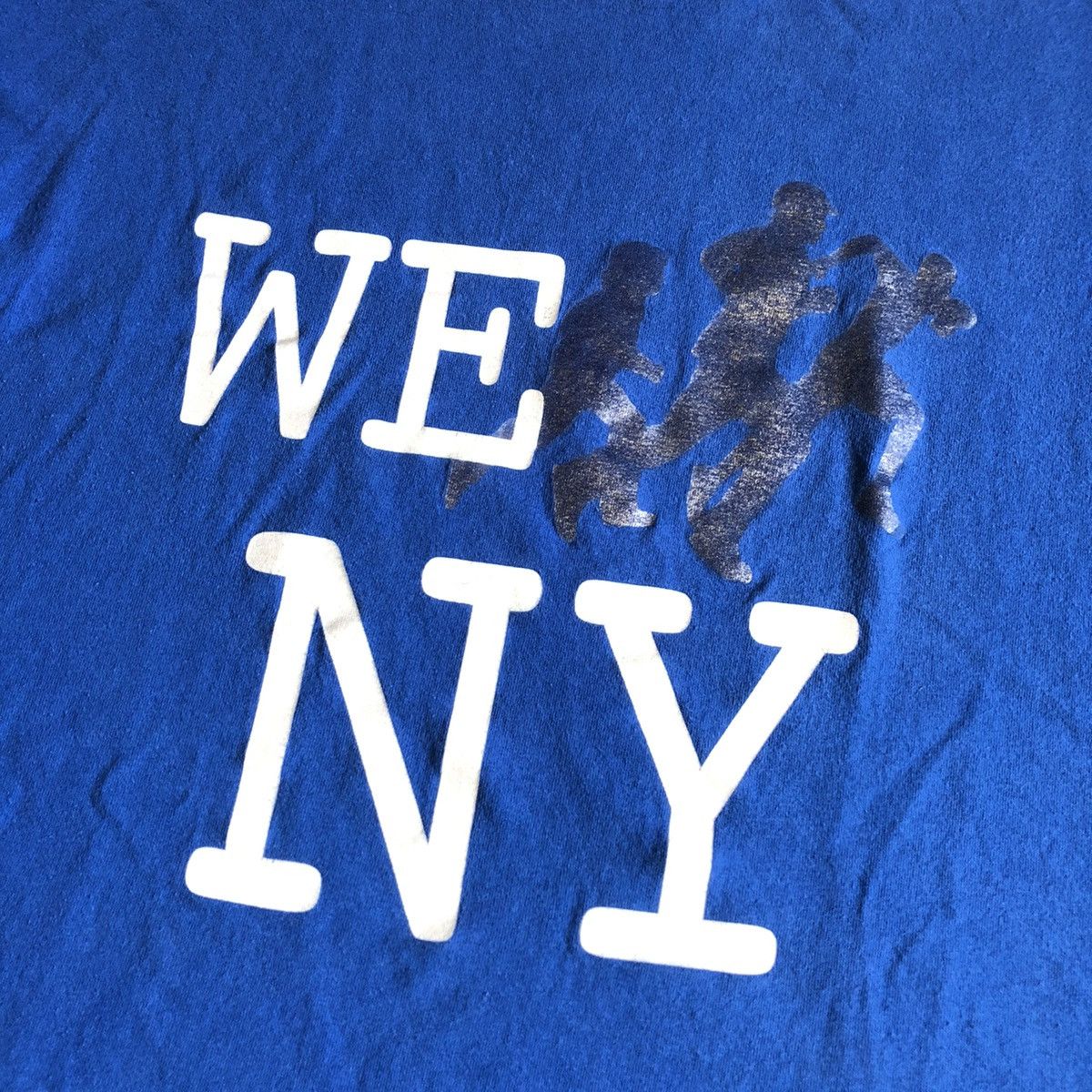 I Love NY Vintage 1990s We Run New York NY I love NY Bootleg Logo Tee Size US L / EU 52-54 / 3 - 3 Thumbnail
