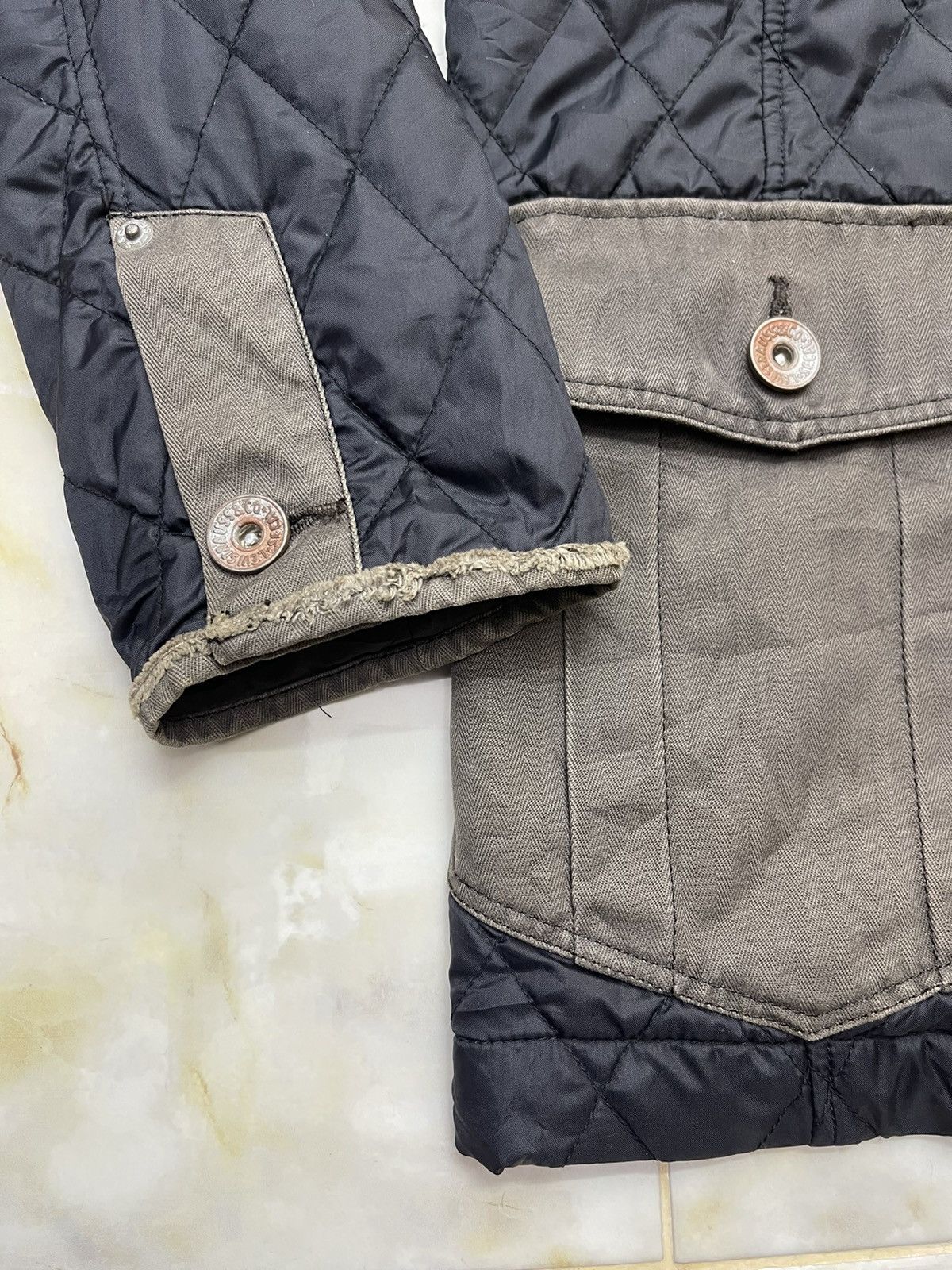 Levi's Vintage Levis Quilted Fur Jacket Size US M / EU 48-50 / 2 - 11 Thumbnail