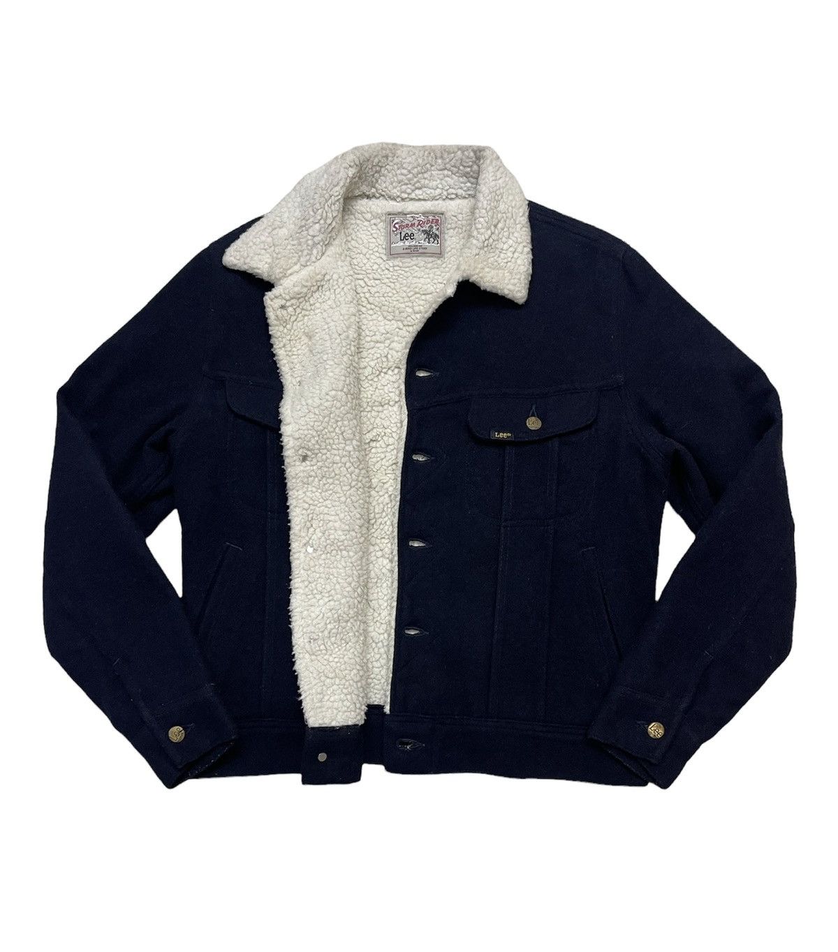 Beams Plus Lee Rider X Beams Sherpa Jacket Size US M / EU 48-50 / 2 - 2 Thumbnail