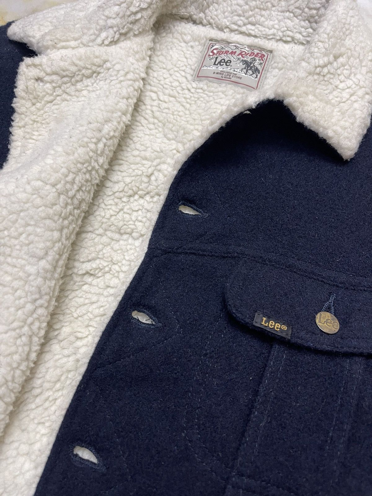Beams Plus Lee Rider X Beams Sherpa Jacket Size US M / EU 48-50 / 2 - 9 Thumbnail