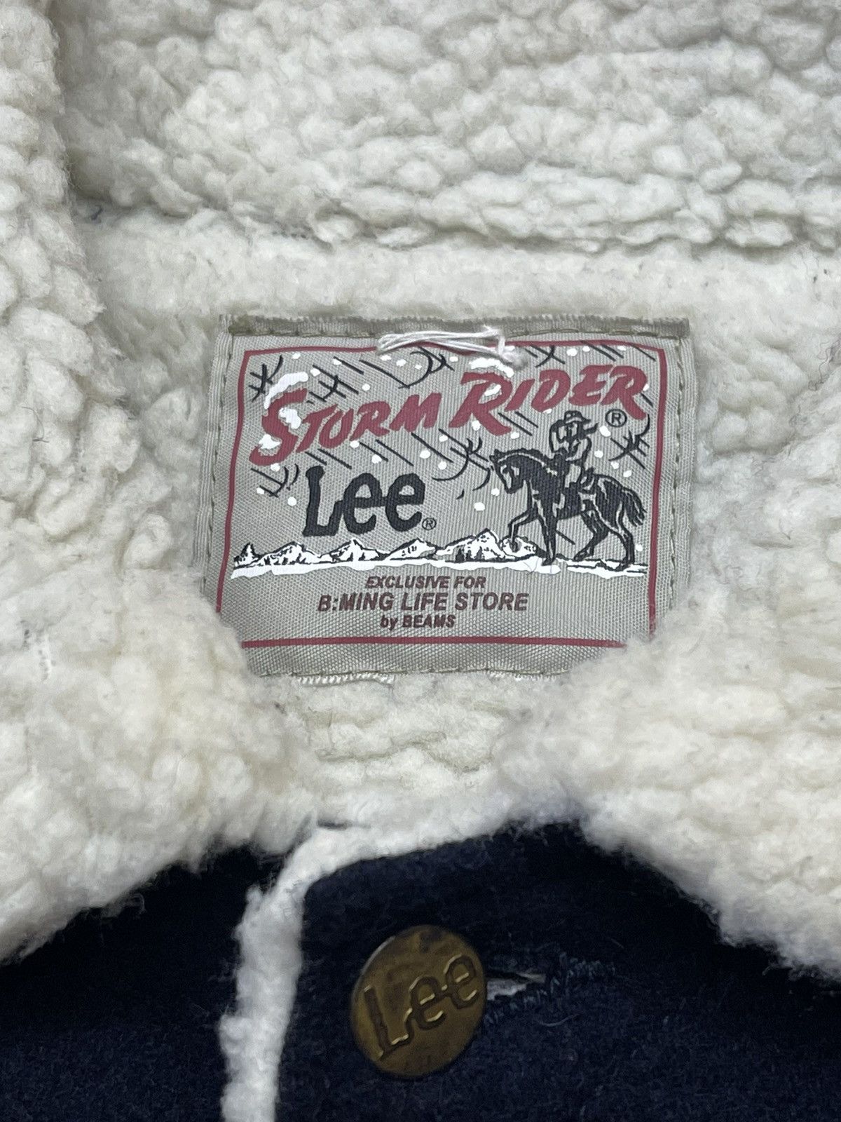 Beams Plus Lee Rider X Beams Sherpa Jacket Size US M / EU 48-50 / 2 - 8 Thumbnail