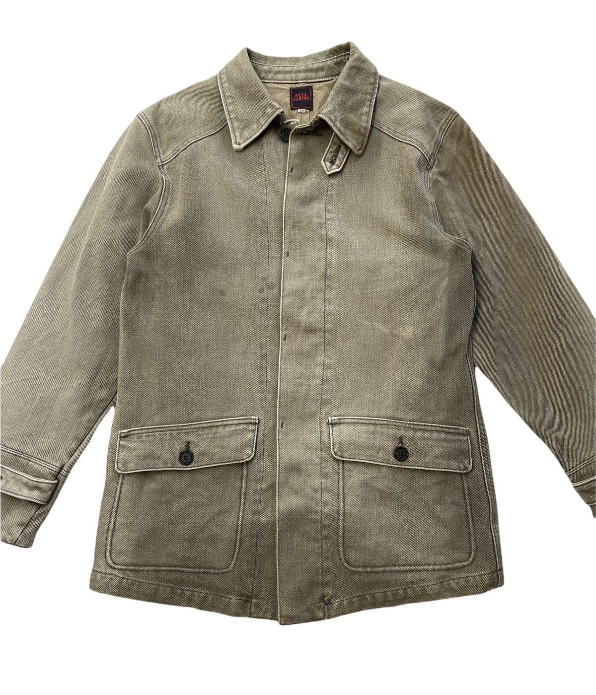 Full Count & Co. FULLCOUNT JAPAN HEAVY CHORE JACKET Size US M / EU 48-50 / 2 - 6 Thumbnail
