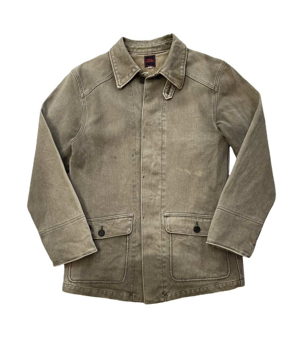Full Count & Co. FULLCOUNT JAPAN HEAVY CHORE JACKET Size US M / EU 48-50 / 2 - 2 Thumbnail