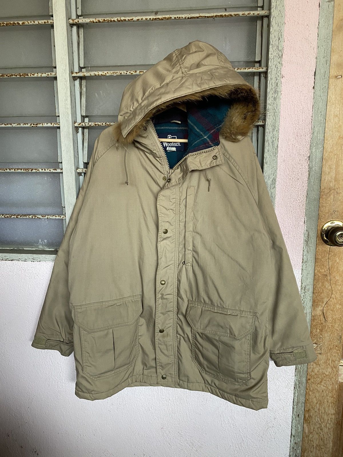 Woolrich Woolen Mills ⚡️lightl layer⚡️ Vintage Woolrich Parka Jacket Size US M / EU 48-50 / 2 - 5 Thumbnail