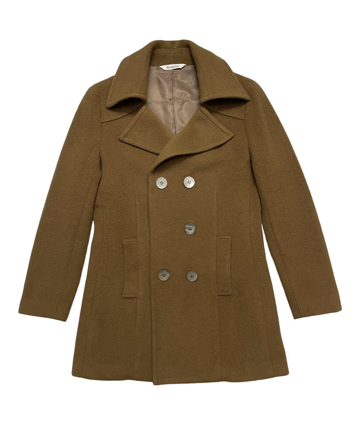 Hysteric Glamour HG Cashmere Double Breasted Coat Jacket Size S / US 4 / IT 40 - 4 Thumbnail