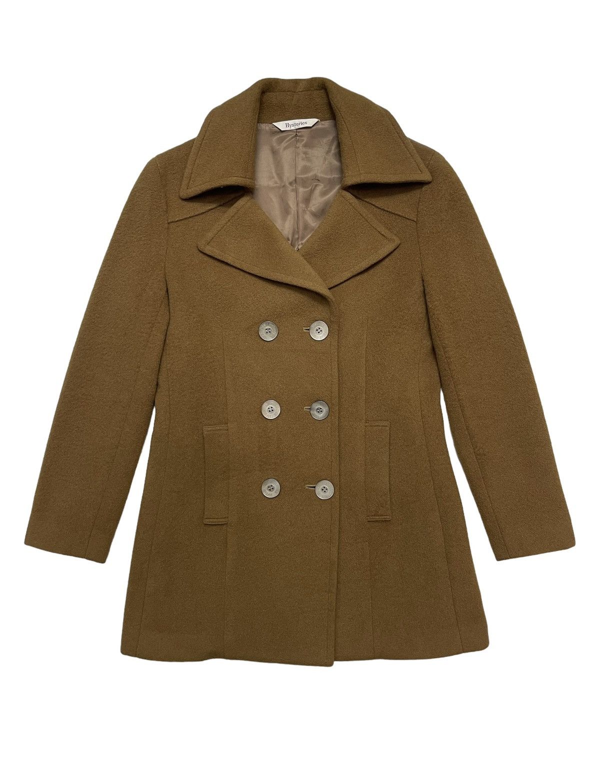 Hysteric Glamour HG Cashmere Double Breasted Coat Jacket Size S / US 4 / IT 40 - 1 Thumbnail