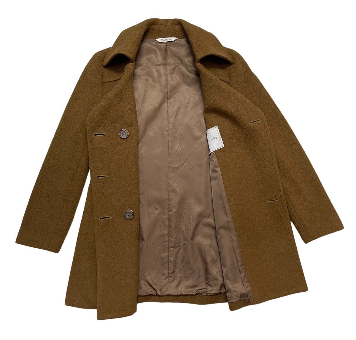Hysteric Glamour HG Cashmere Double Breasted Coat Jacket Size S / US 4 / IT 40 - 2 Thumbnail