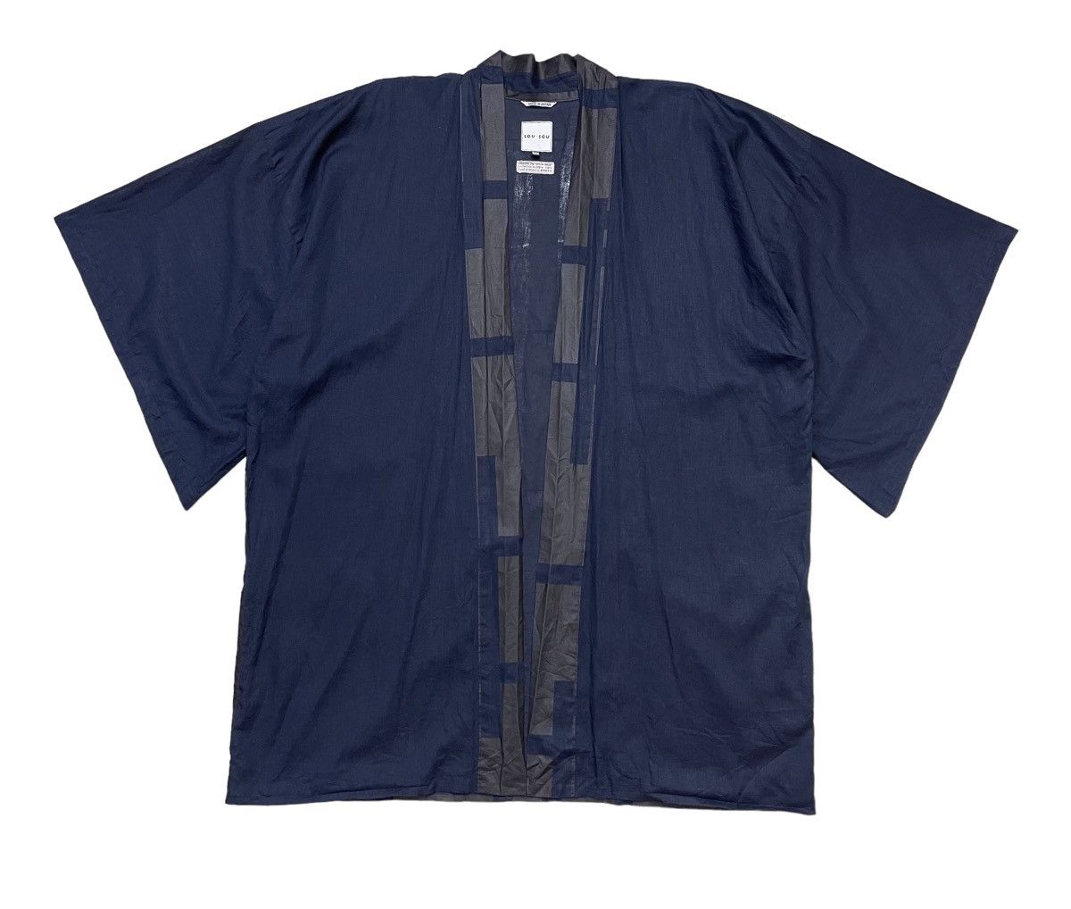 SOU SOU Sou Sou Hand Printed Kimono Indigo Japan Size US L / EU 52-54 / 3 - 7 Thumbnail