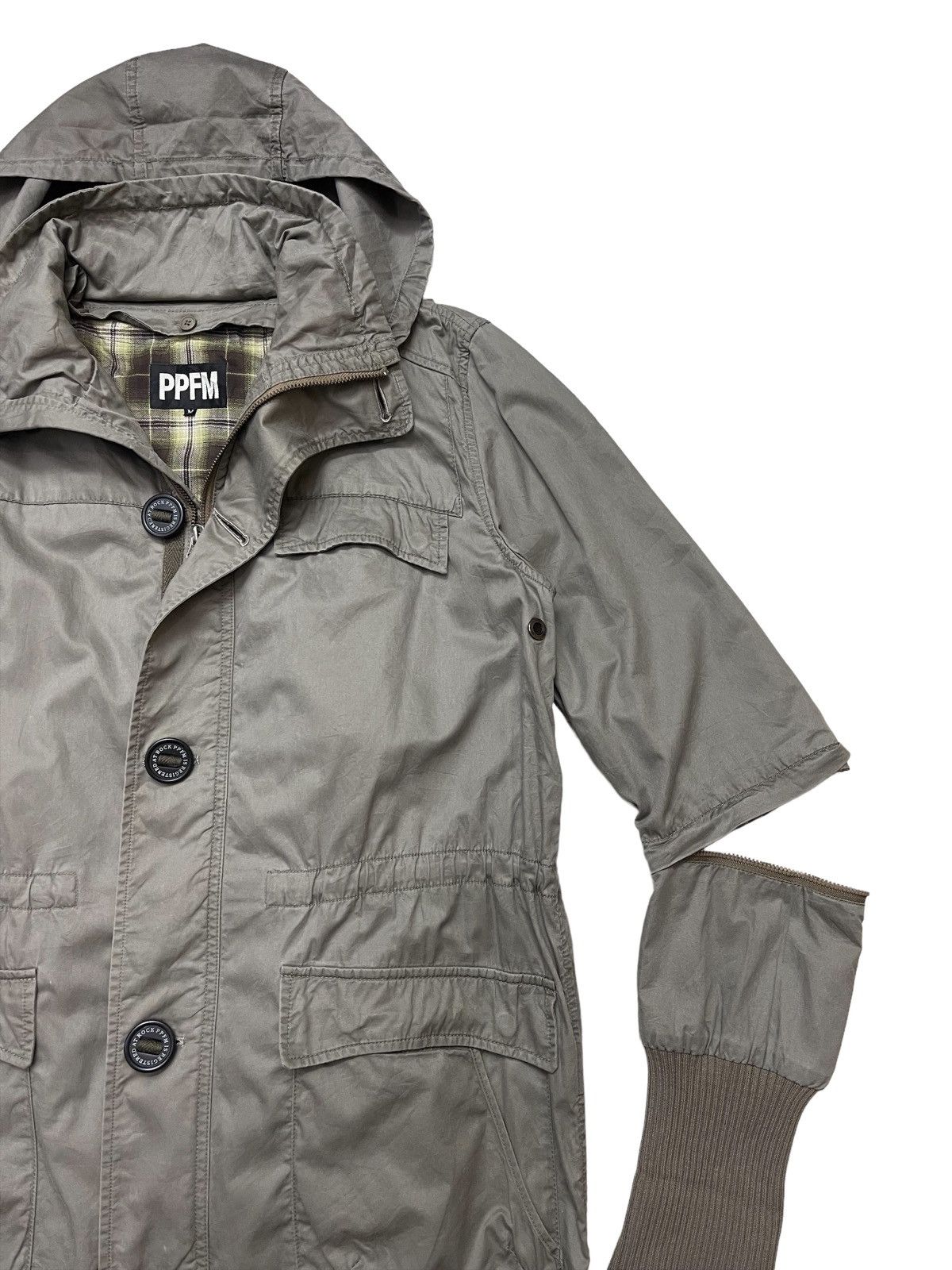 Japanese Brand PPFM Parka Hooded Jacket Size US M / EU 48-50 / 2 - 10 Thumbnail