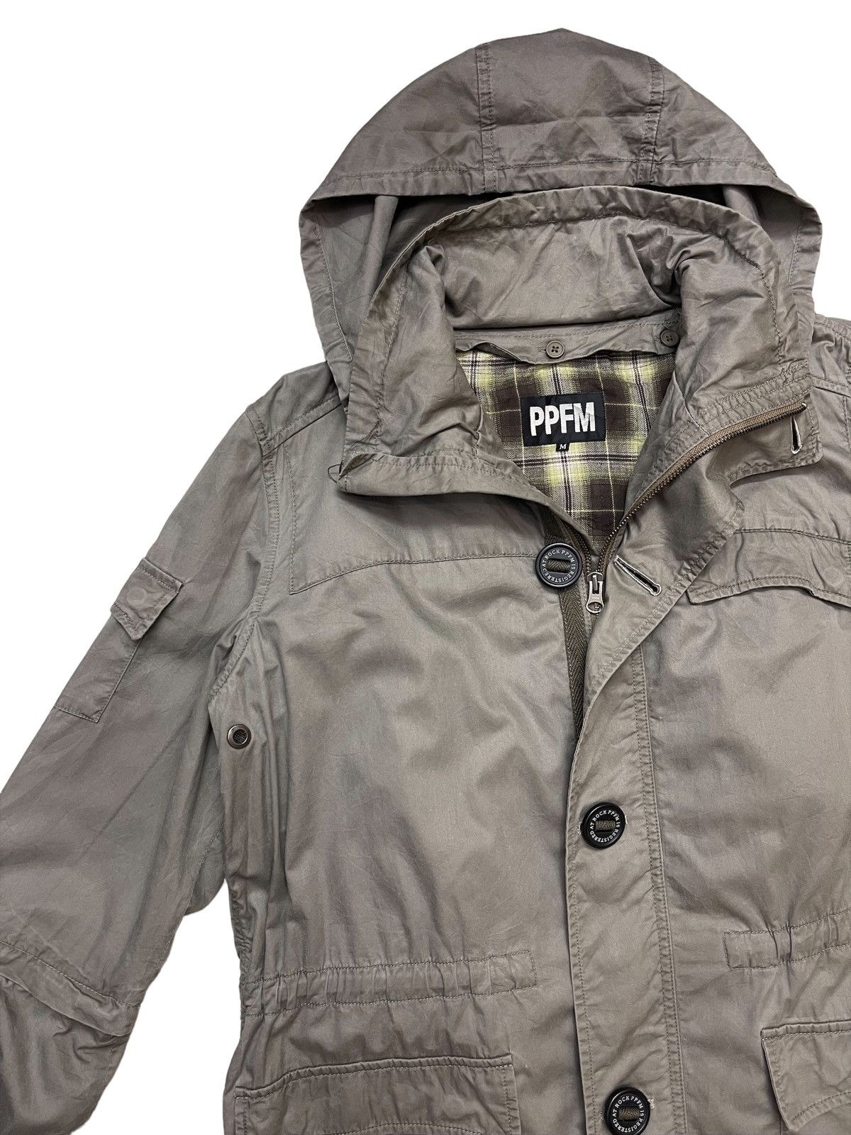 Japanese Brand PPFM Parka Hooded Jacket Size US M / EU 48-50 / 2 - 11 Thumbnail