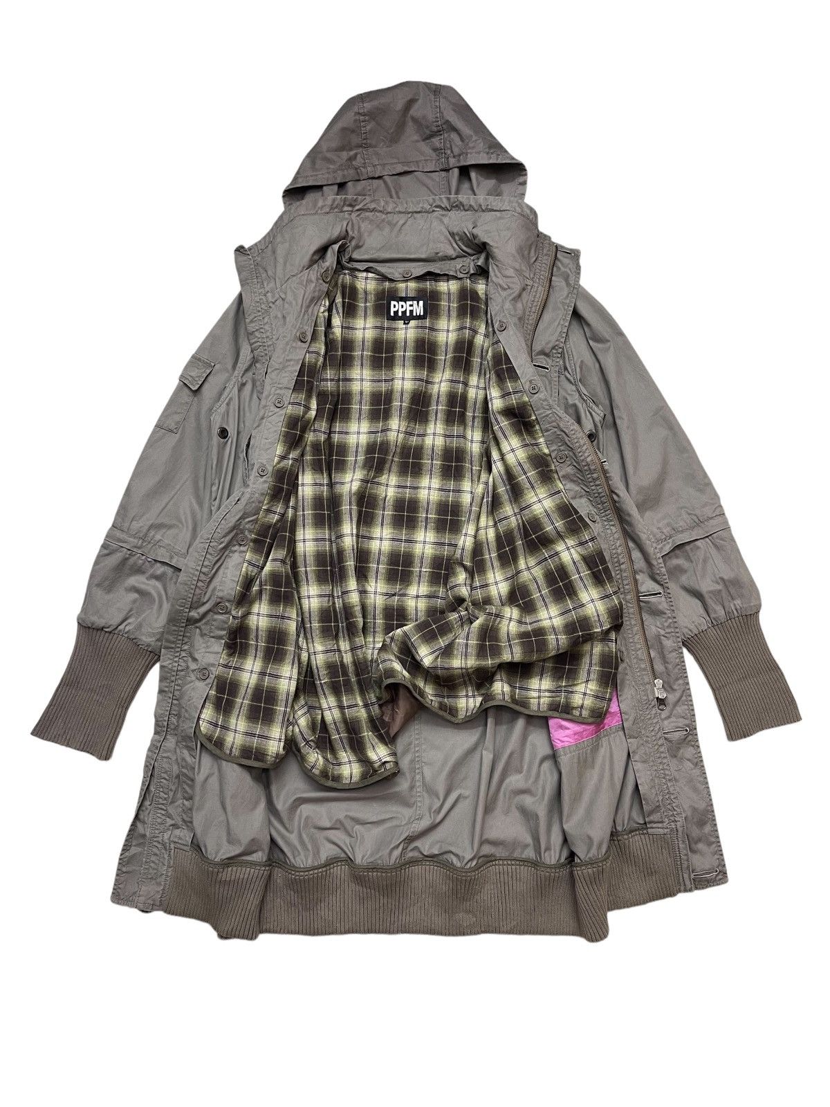 Japanese Brand PPFM Parka Hooded Jacket Size US M / EU 48-50 / 2 - 7 Thumbnail