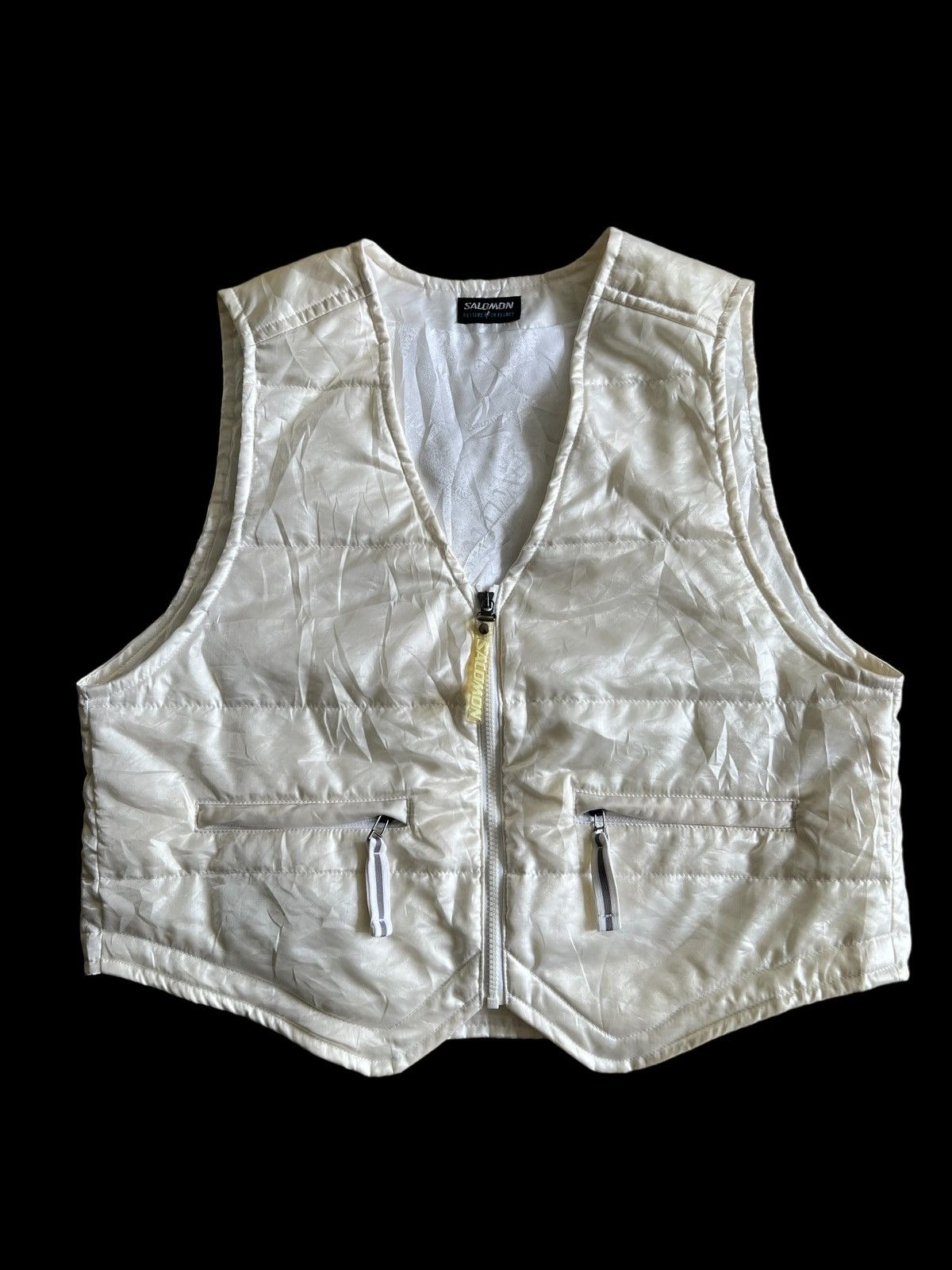 Salomon GRAIL🔥90s Salomon Tech Wear Light Reflector Tactical Vest Size US M / EU 48-50 / 2 - 1 Thumbnail