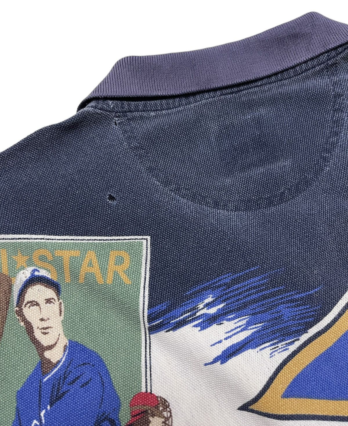MLB Vintage Major League Baseball Fullprint Polo Shirt Size US XL / EU 56 / 4 - 17 Thumbnail