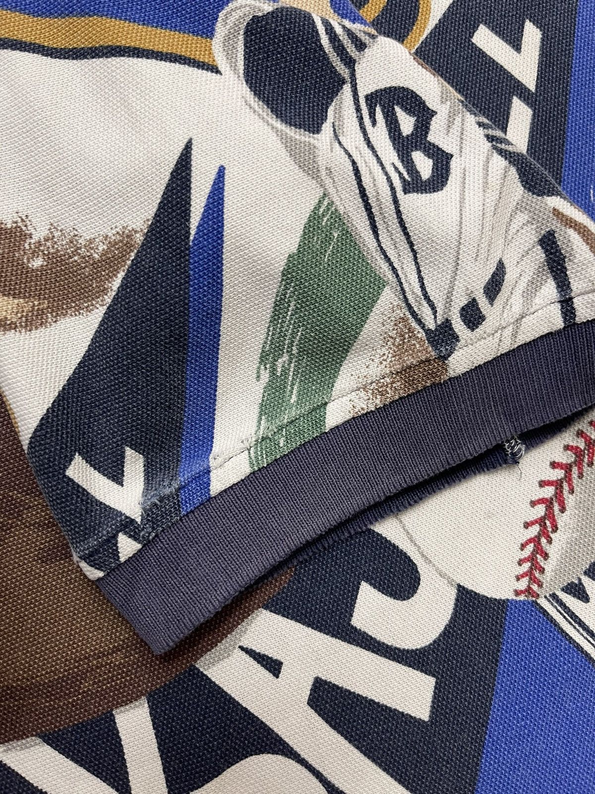 MLB Vintage Major League Baseball Fullprint Polo Shirt Size US XL / EU 56 / 4 - 23 Thumbnail