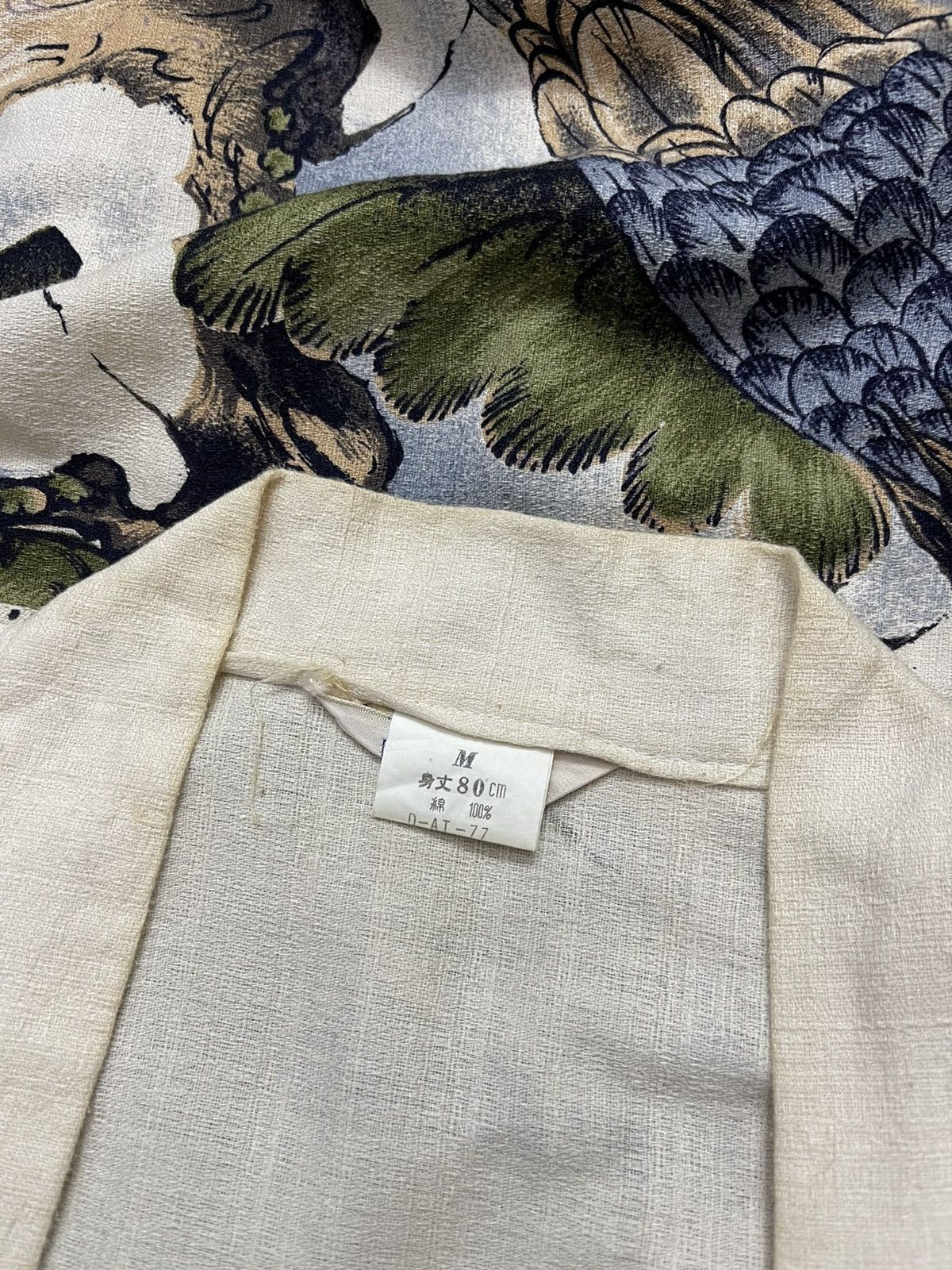 Japanese Brand Vintage Hanten Printed Kimono Haori Yukata Size US M / EU 48-50 / 2 - 11 Thumbnail