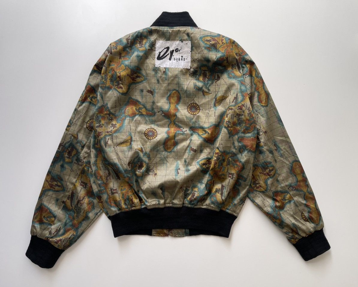 Vintage Vintage Map Kurt Cobain Bomber Jacket Size US M / EU 48-50 / 2 - 3 Thumbnail
