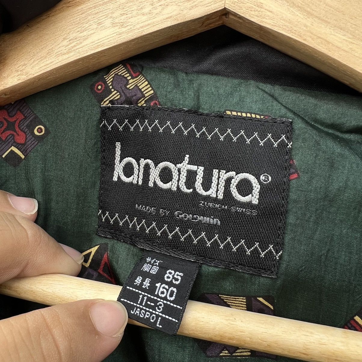 Gear for Sports VINTAGE SKI CROPPED JACKET LANATURA JAPAN Size US L / EU 52-54 / 3 - 12 Thumbnail