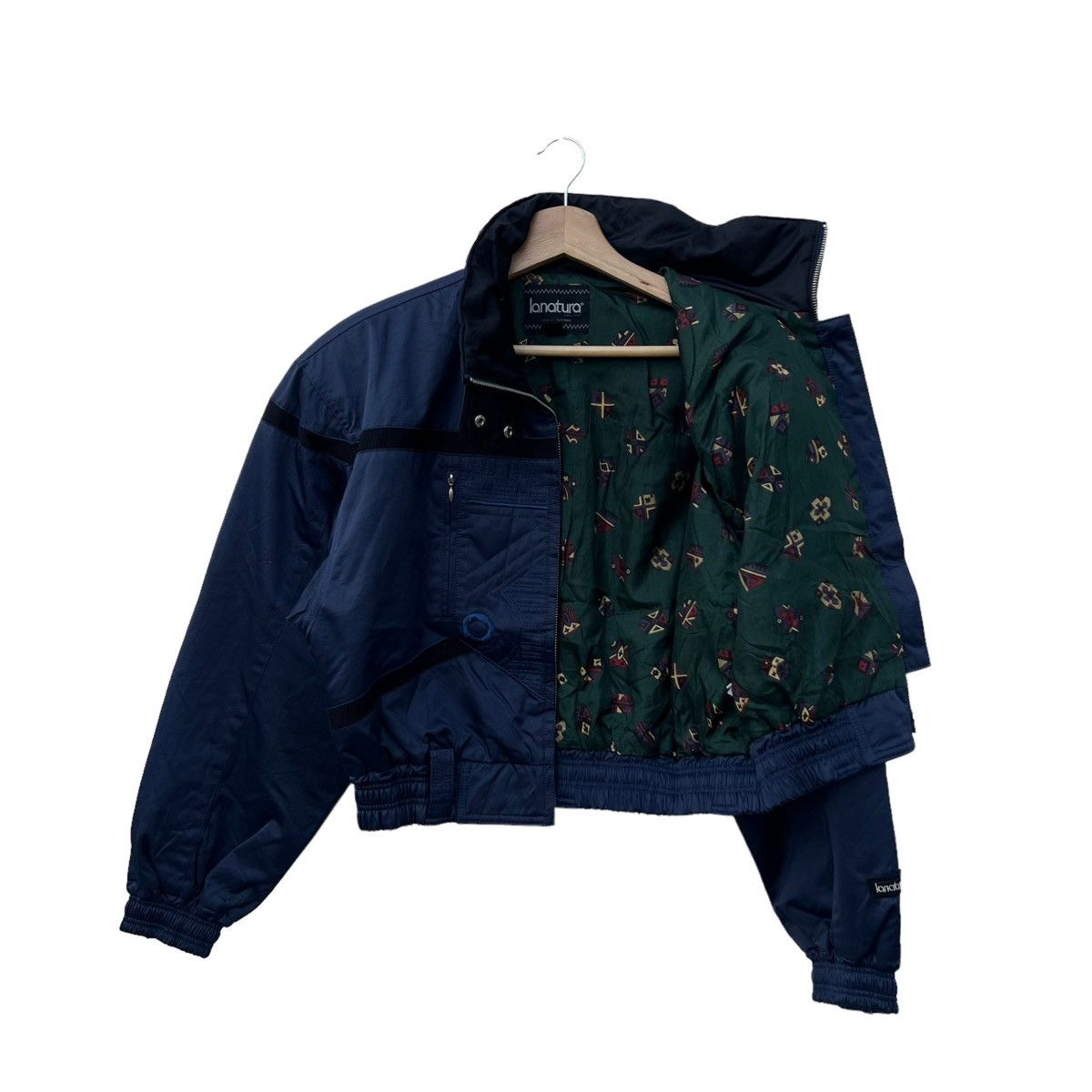 Gear for Sports VINTAGE SKI CROPPED JACKET LANATURA JAPAN Size US L / EU 52-54 / 3 - 9 Thumbnail