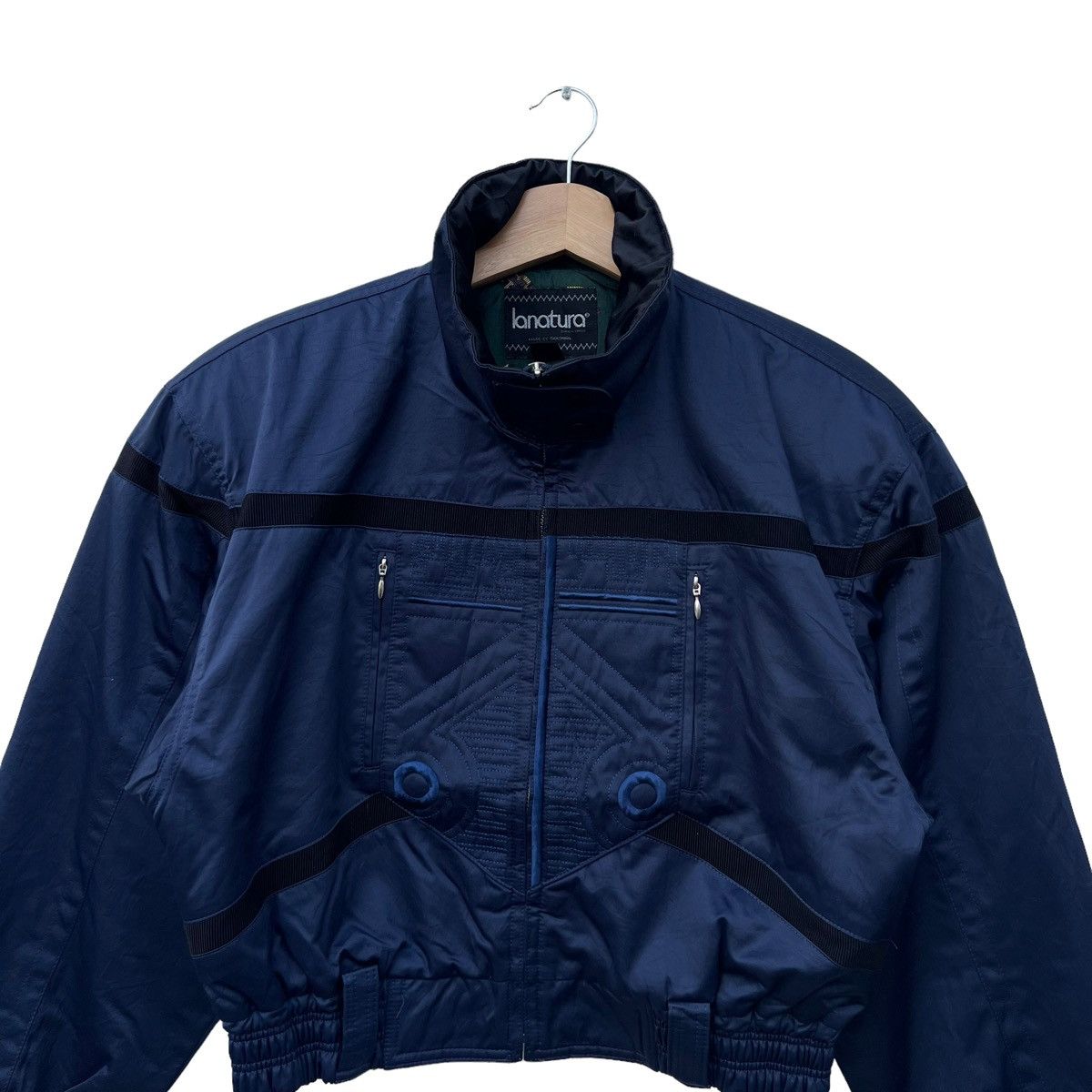 Gear for Sports VINTAGE SKI CROPPED JACKET LANATURA JAPAN Size US L / EU 52-54 / 3 - 3 Thumbnail