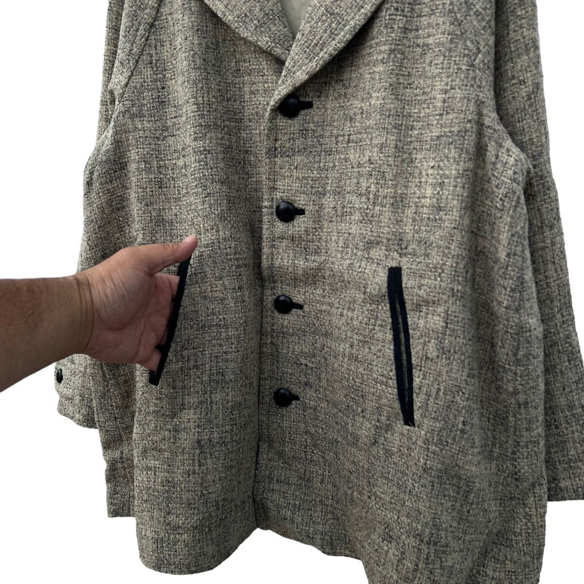 Japanese Brand VINTAGE HIKORY CHORE JACKET DOUBLE BREAST NICOLE JAPAN Size US M / EU 48-50 / 2 - 6 Thumbnail